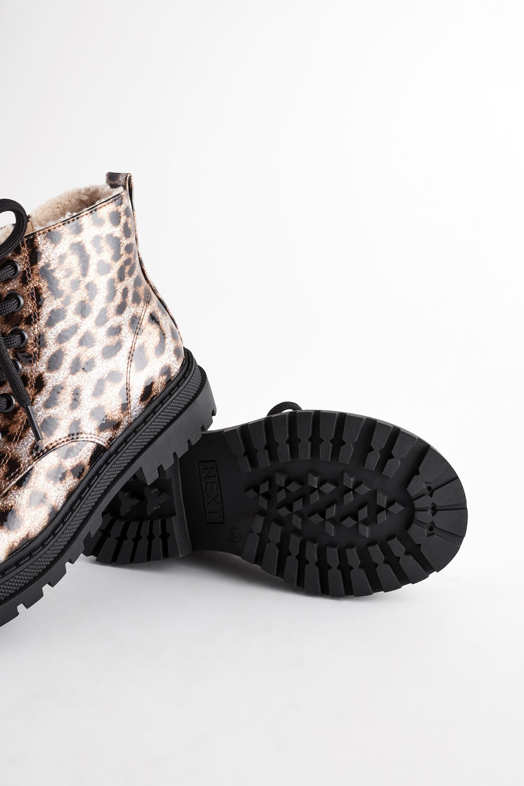 Next Warm gefütterte Schürstiefel Schnürstiefelette (1-tlg)