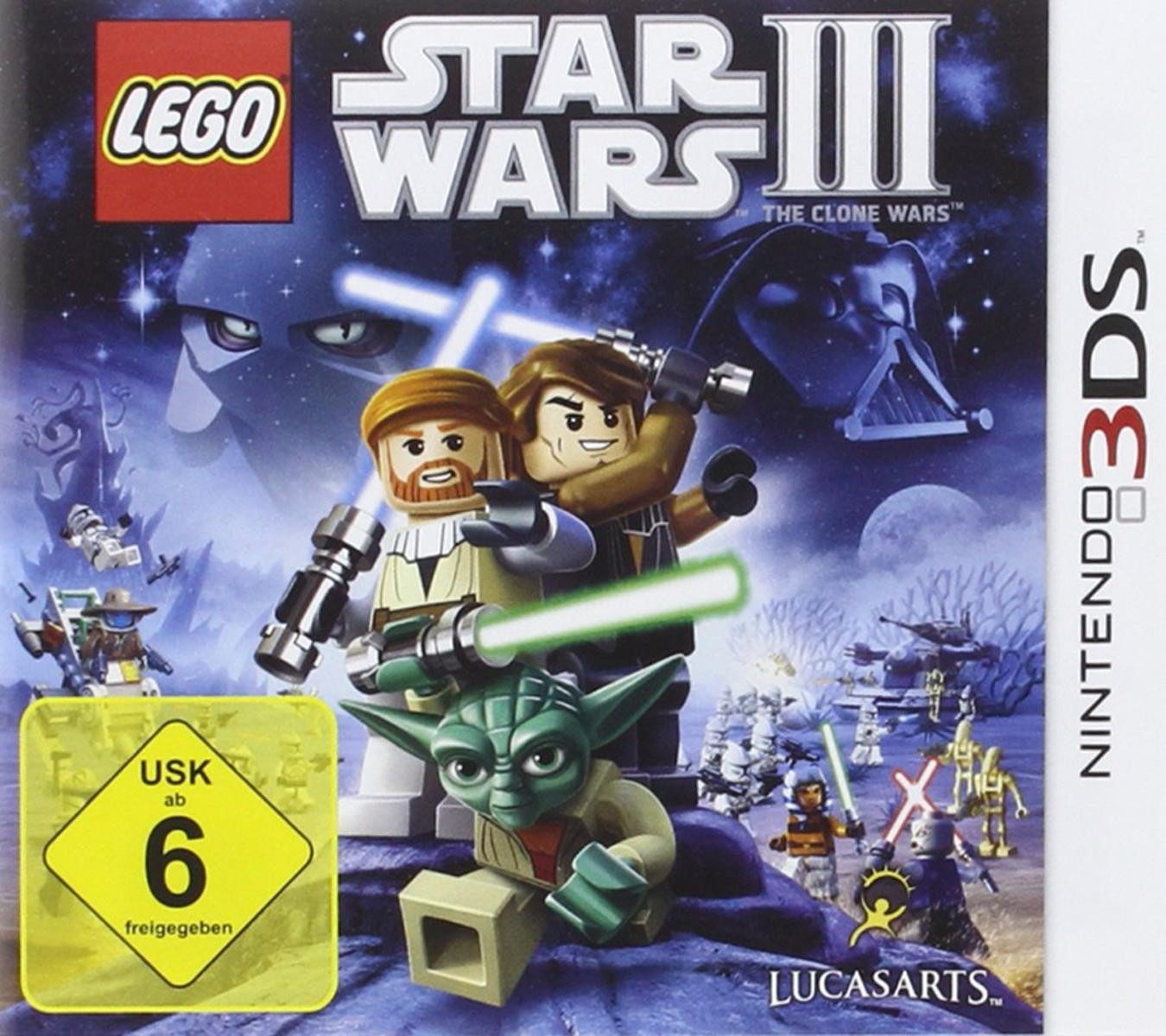 Nintendo 3DS LEGO Star Wars III: The Clone Wars 6+