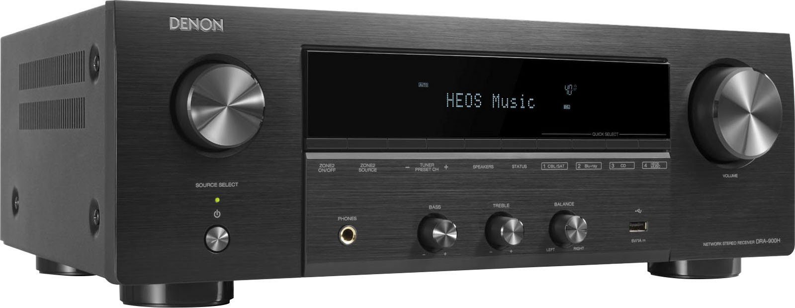 Denon DRA-900H 2.2 AV-Receiver (Bluetooth, WLAN) schwarz | AV-Receiver