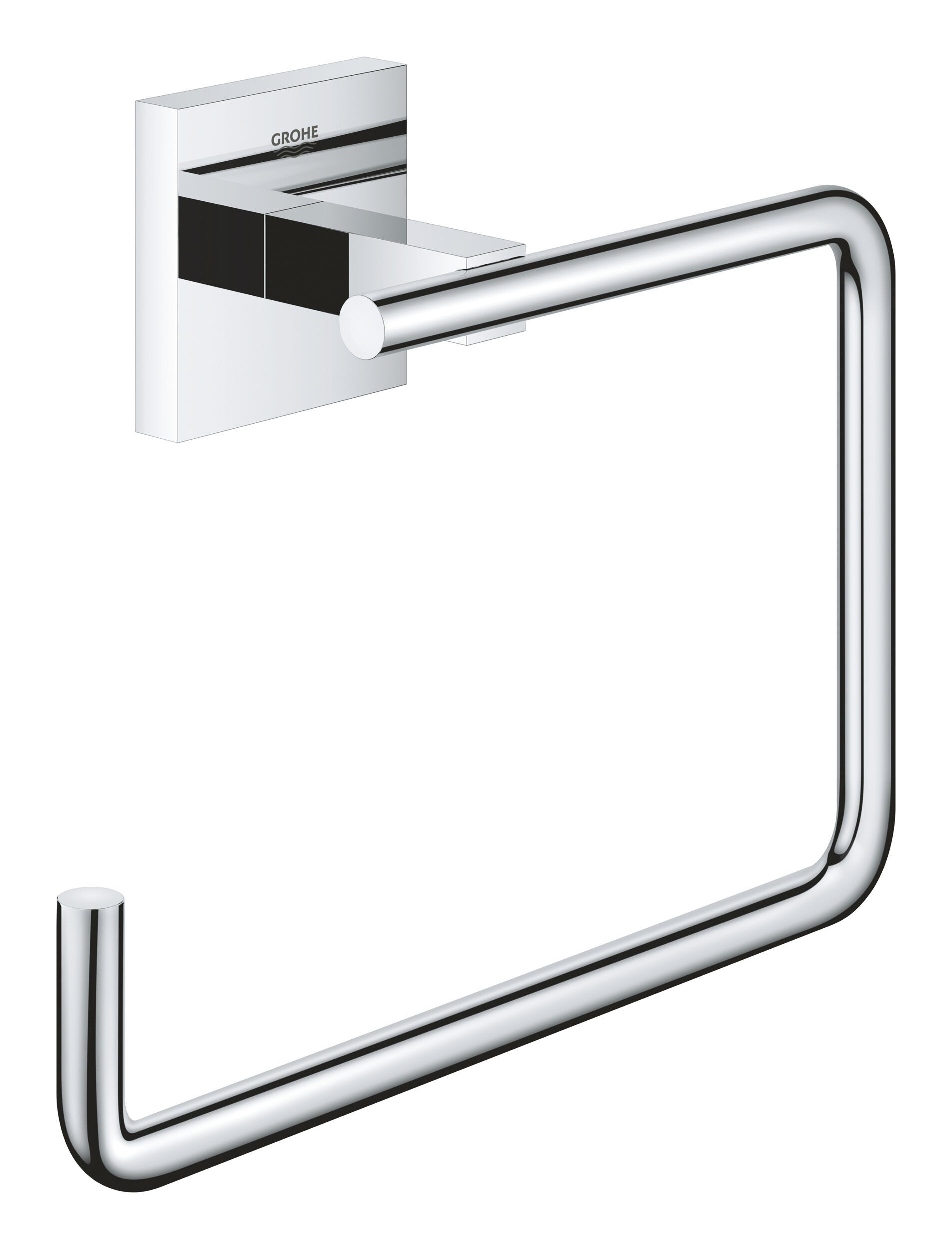 Grohe Handtuchhalter Start Cube, Handtuchring - Chrom