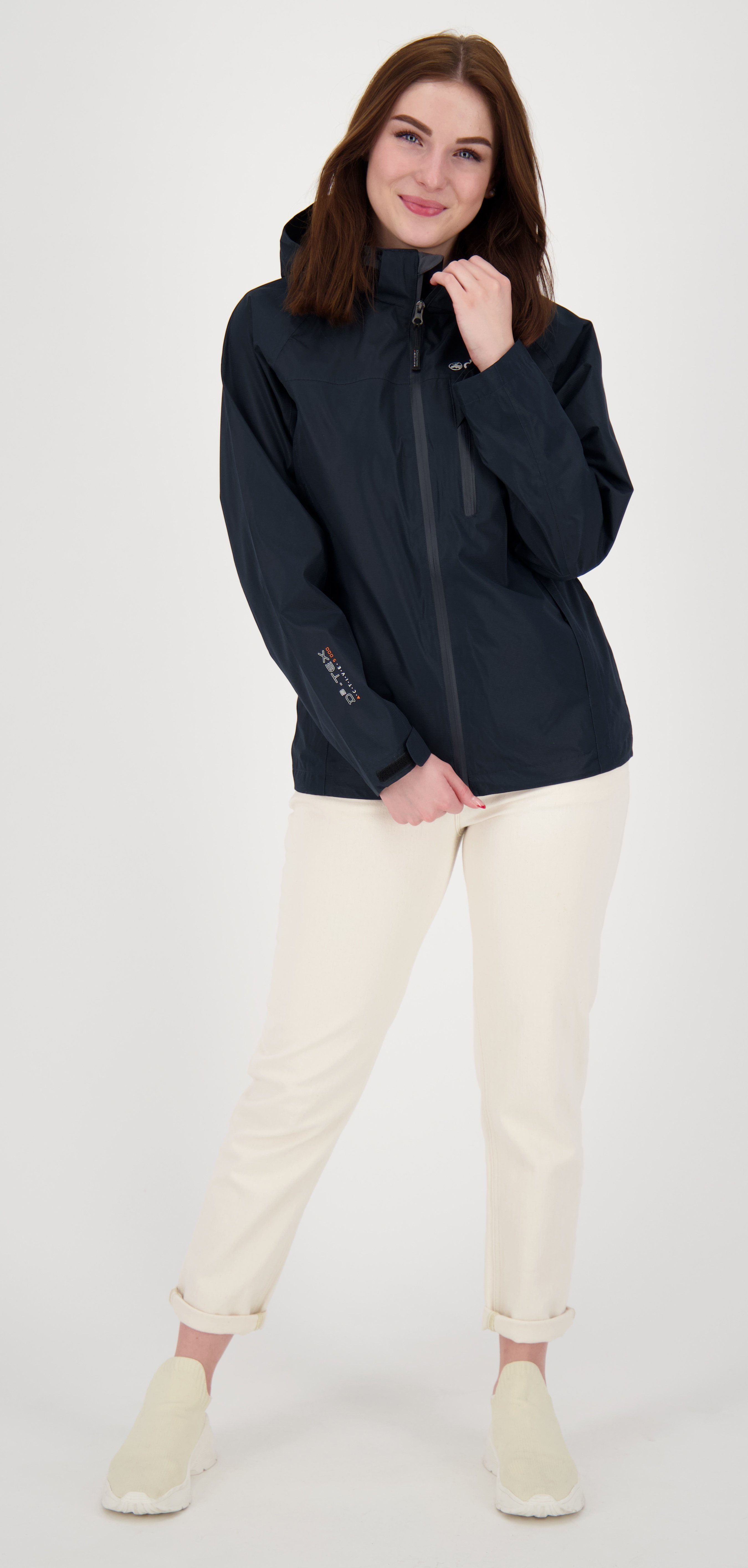 DEPROC Active Regenjacke DURELL NEW CS WOMEN auch in Großen Größen erhältlich. mit abnehmbarer Kapuze