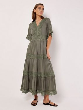 Apricot Sommerkleid