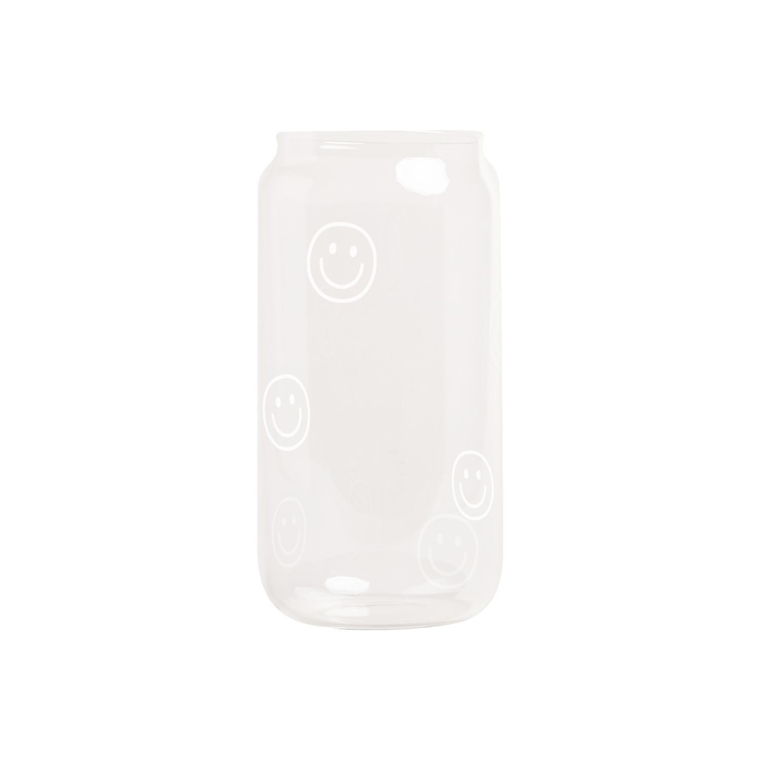 Eulenschnitt Glas Hohes Trinkglas Smileys