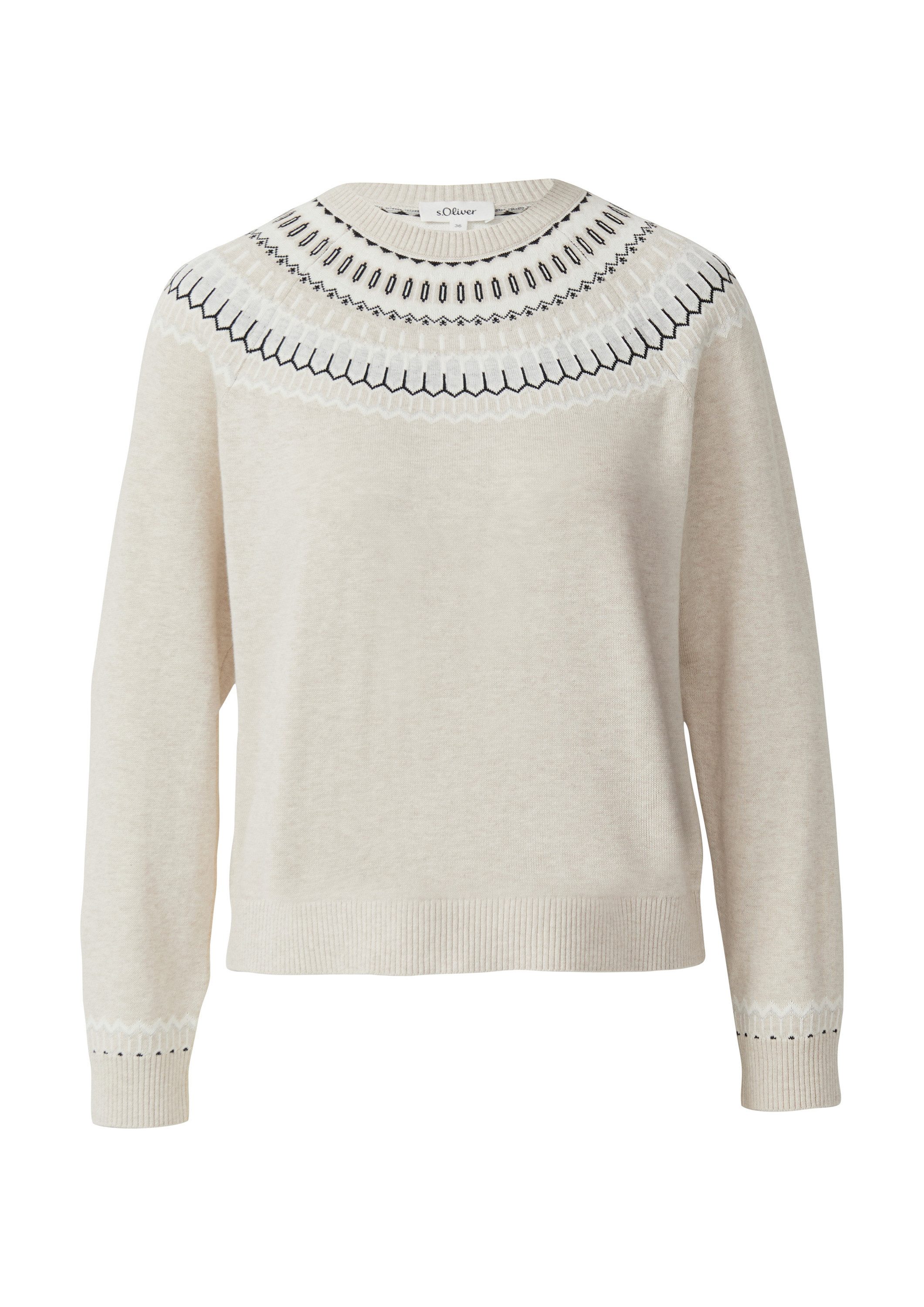 Longpullover Strickpullover