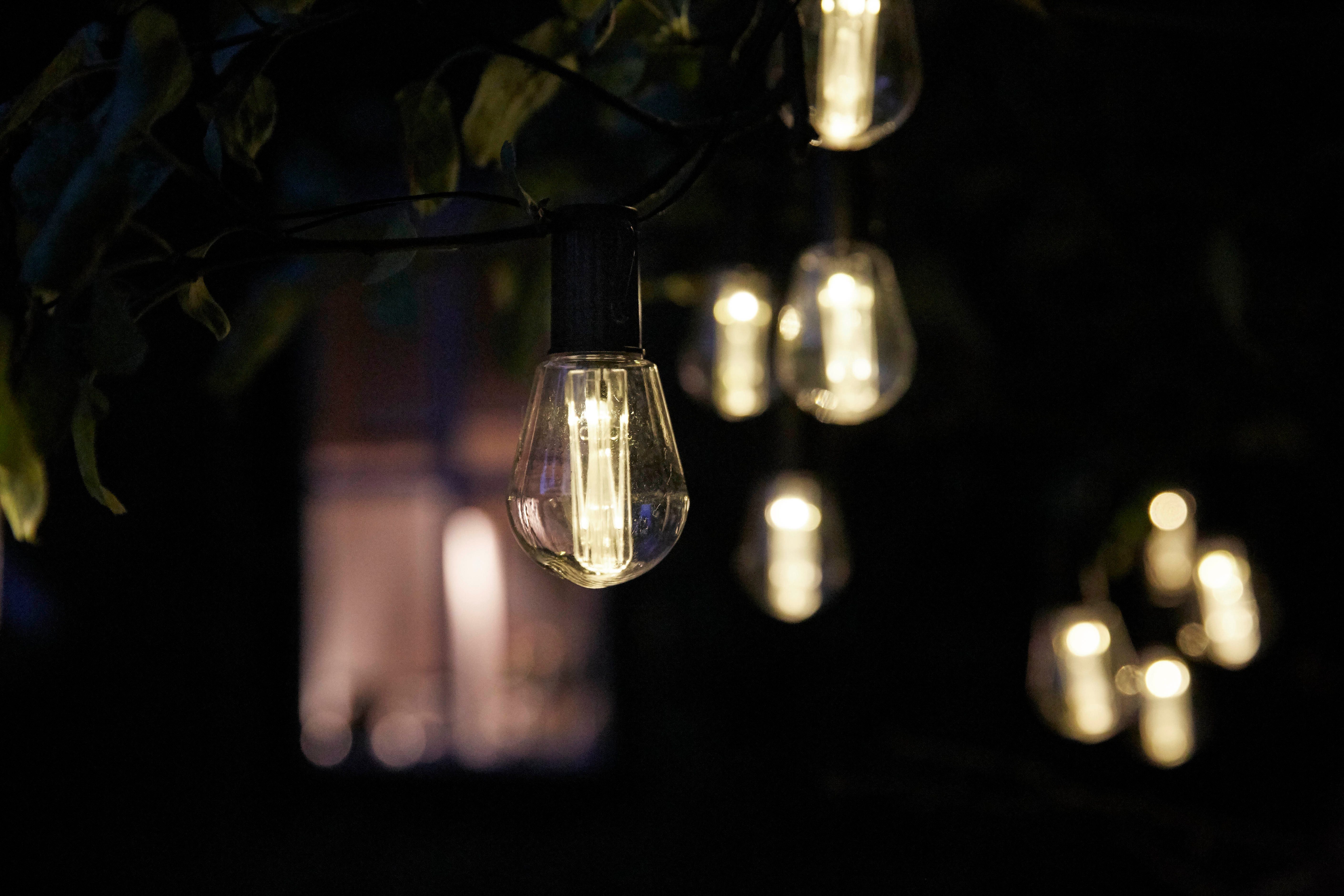Luxform LED-Lichterkette Luxform Solar Alicante, 1-flammig, LED-Lichterkette, Solarenergie, IP44