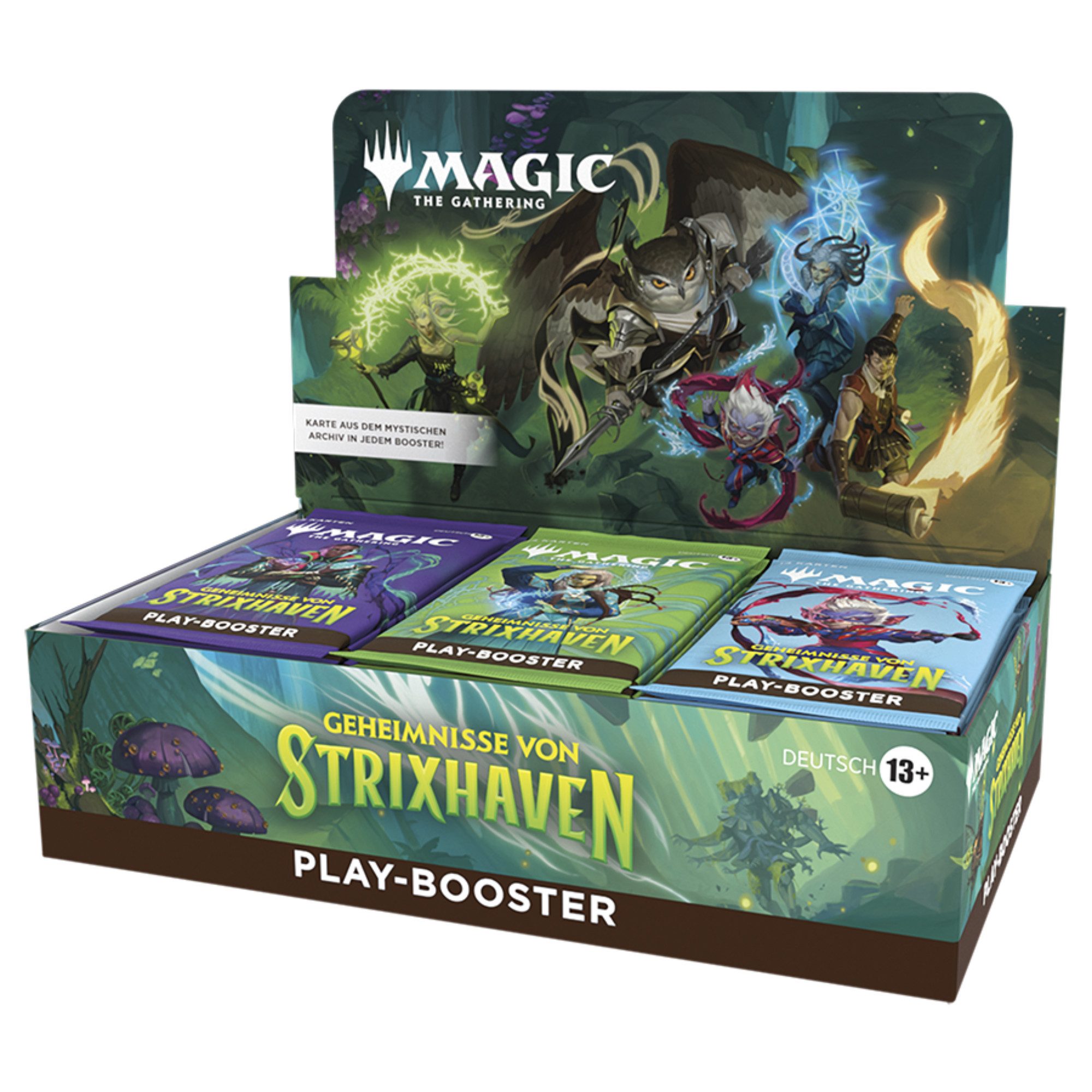 Magic the Gathering Sammelkarte MTG Geheimnisse von Strixhaven Play Booster Display Deutsch