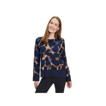 Betty Barclay Strickjacke blau (1-tlg)