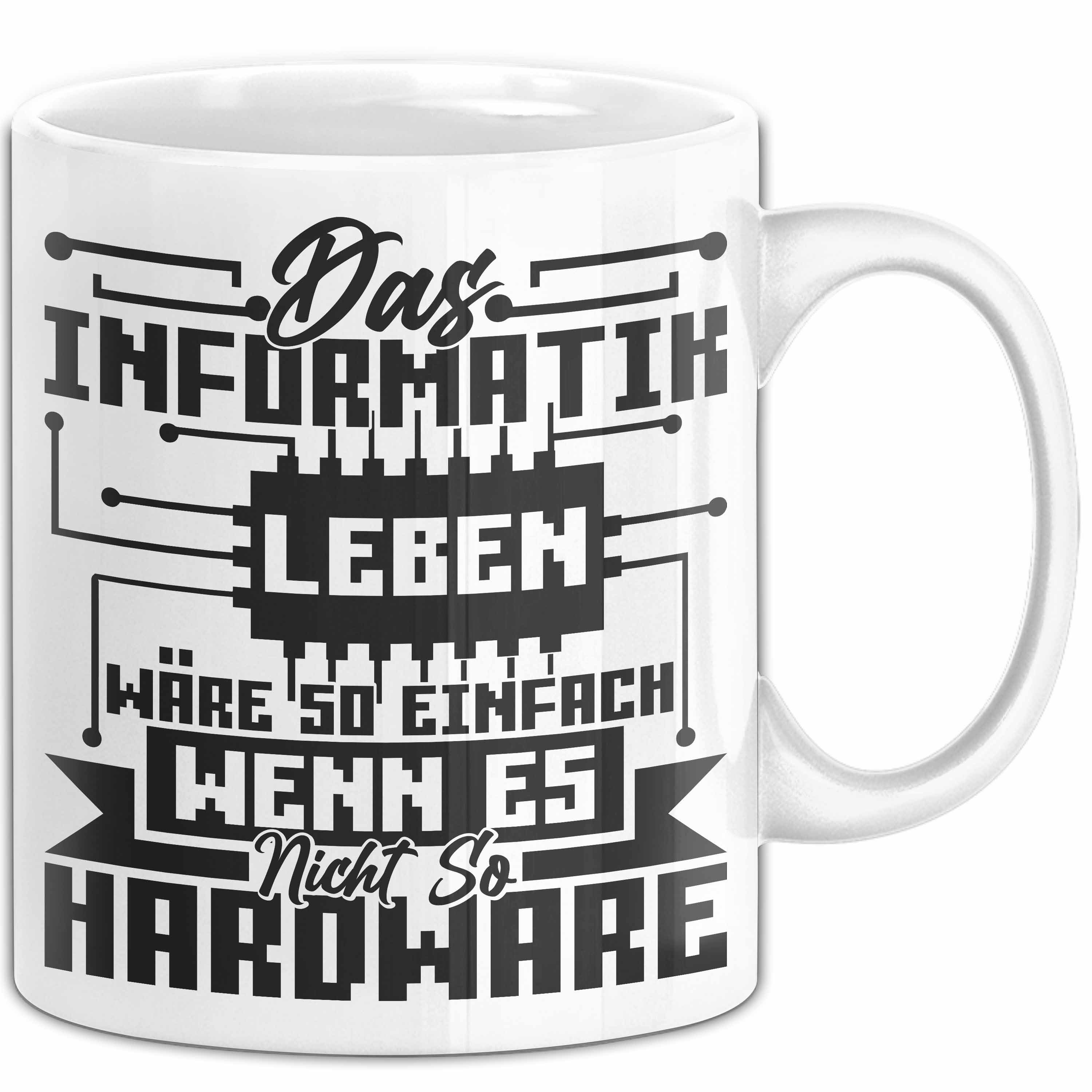 Tasse Informatiker Geschenk Tasse Programmierer Coder Hardware Informatik IT