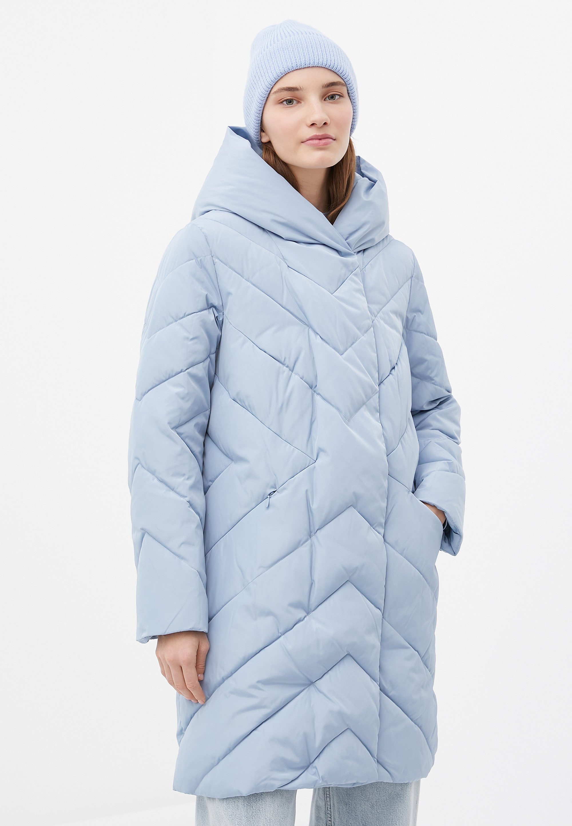 Finn Flare Kurzmantel Hypoallergen mit schickem Steppmuster