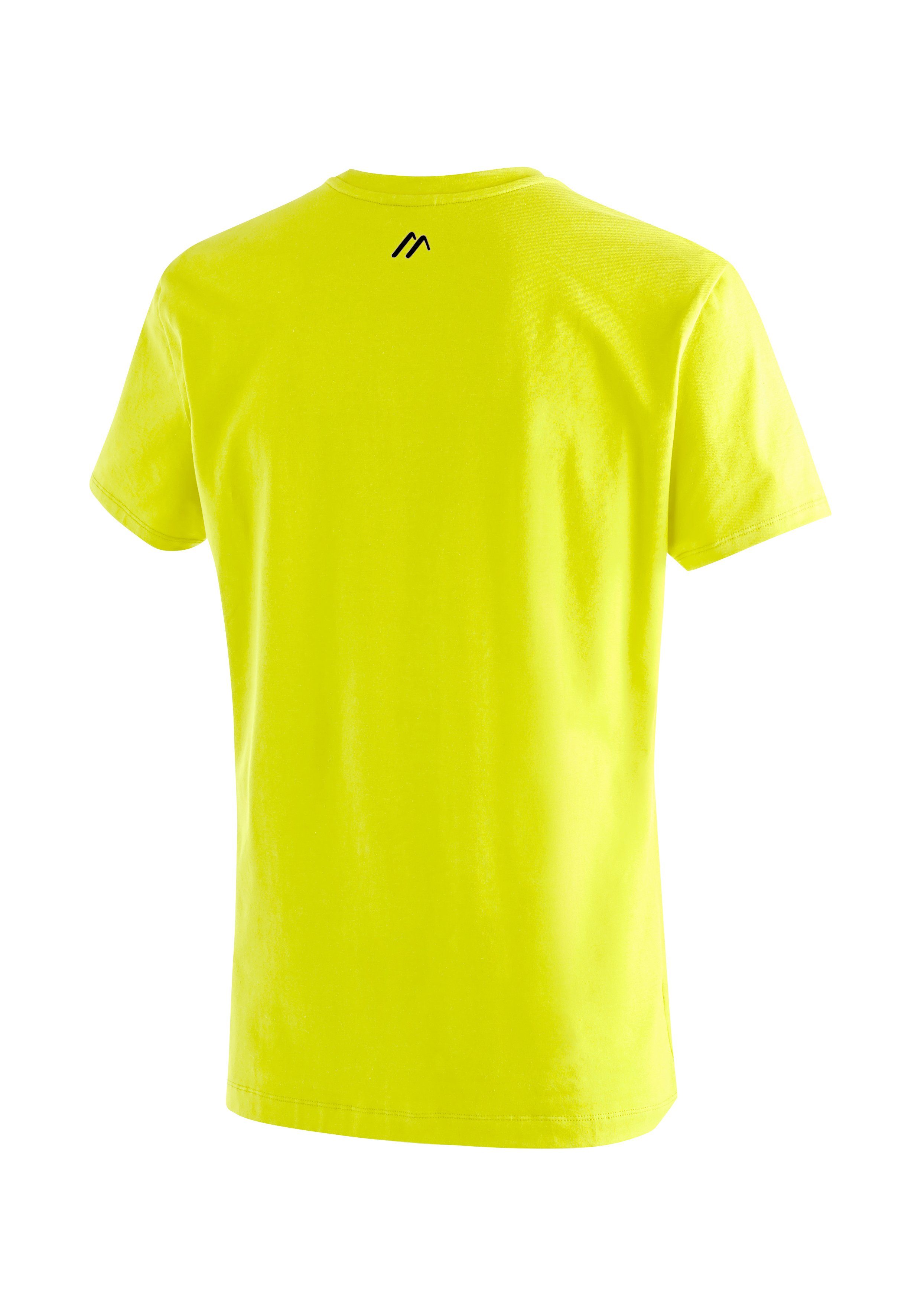 Maier Sports Funktionsshirt MS Rundhalsshirt atmungsaktives Vielseitiges aus Besonders Material, elastischem M Material Tee