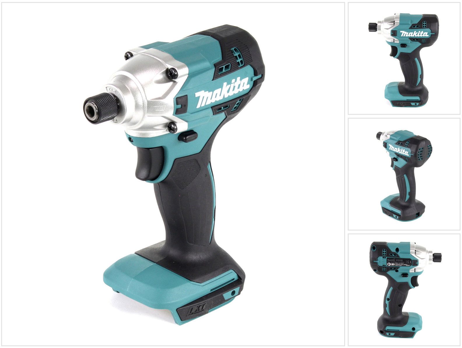 Makita Akku-Schlagschrauber DTD 156 Z Akku Schlagschrauber 18V 155Nm Solo - ohne Akku, ohne Ladeg