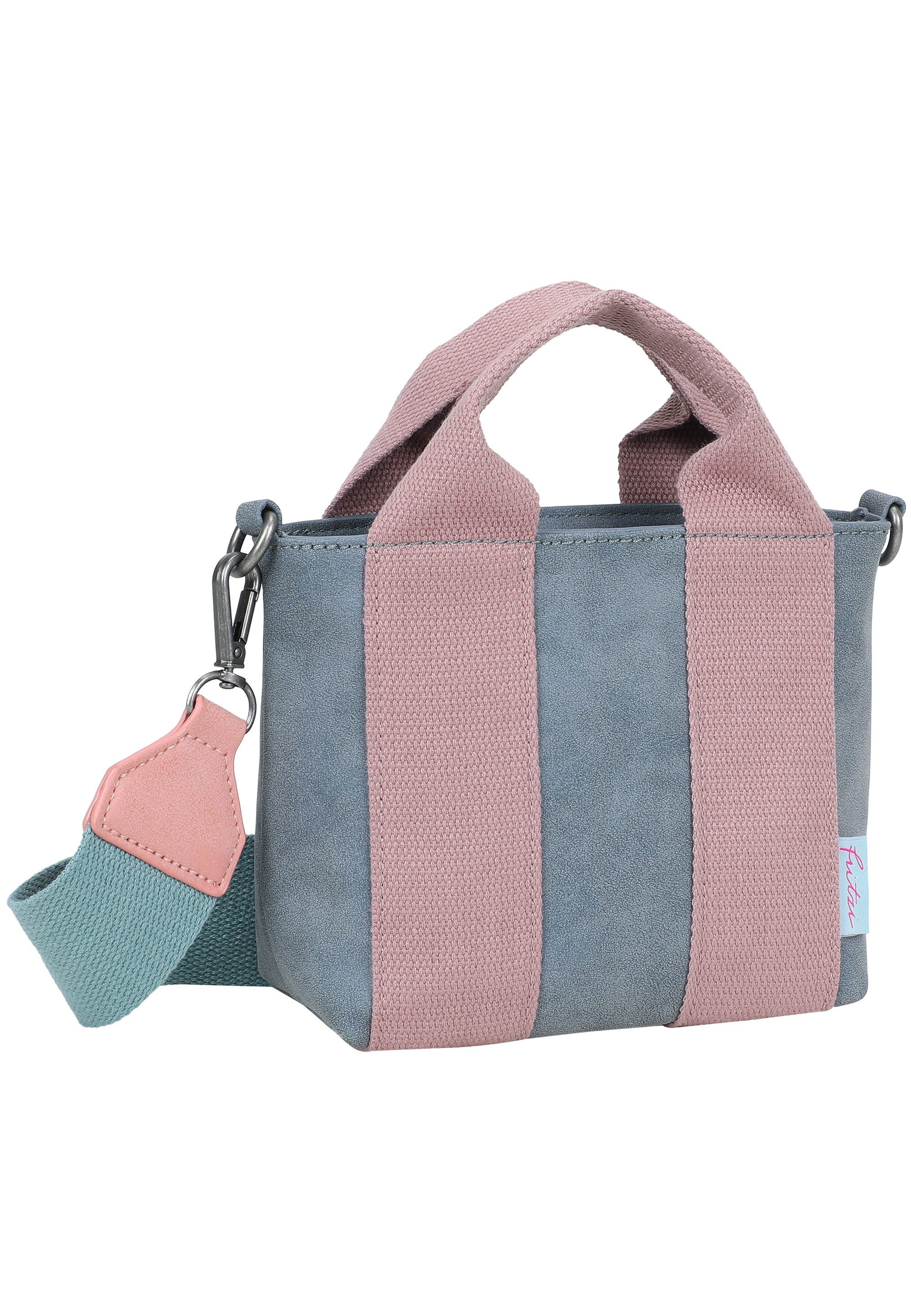 Fritzi aus Preußen Schultertasche Fritzi Bini Jive Blackini, mit breiten Webbing-Schulterriemen