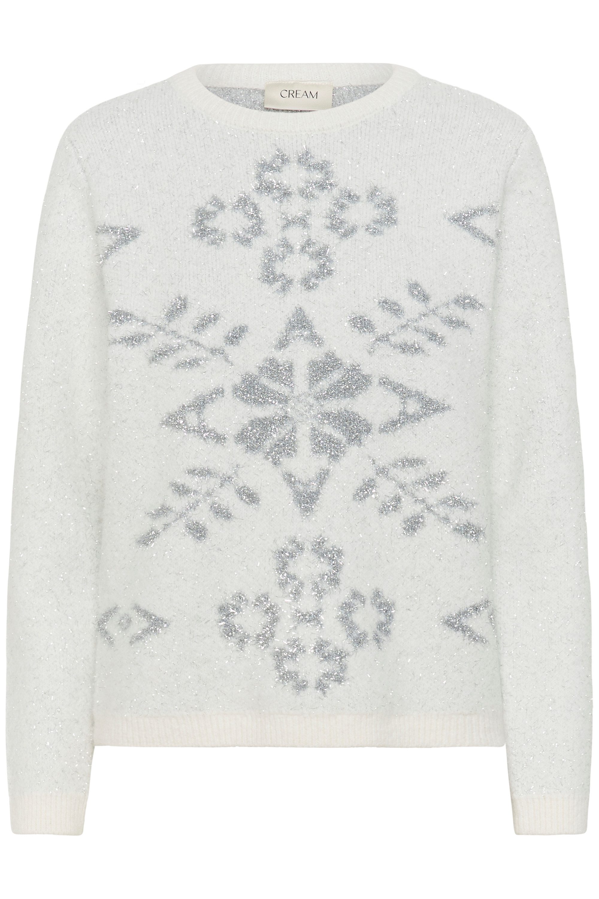 Cream Strickpullover Strickpullover CRTinsel