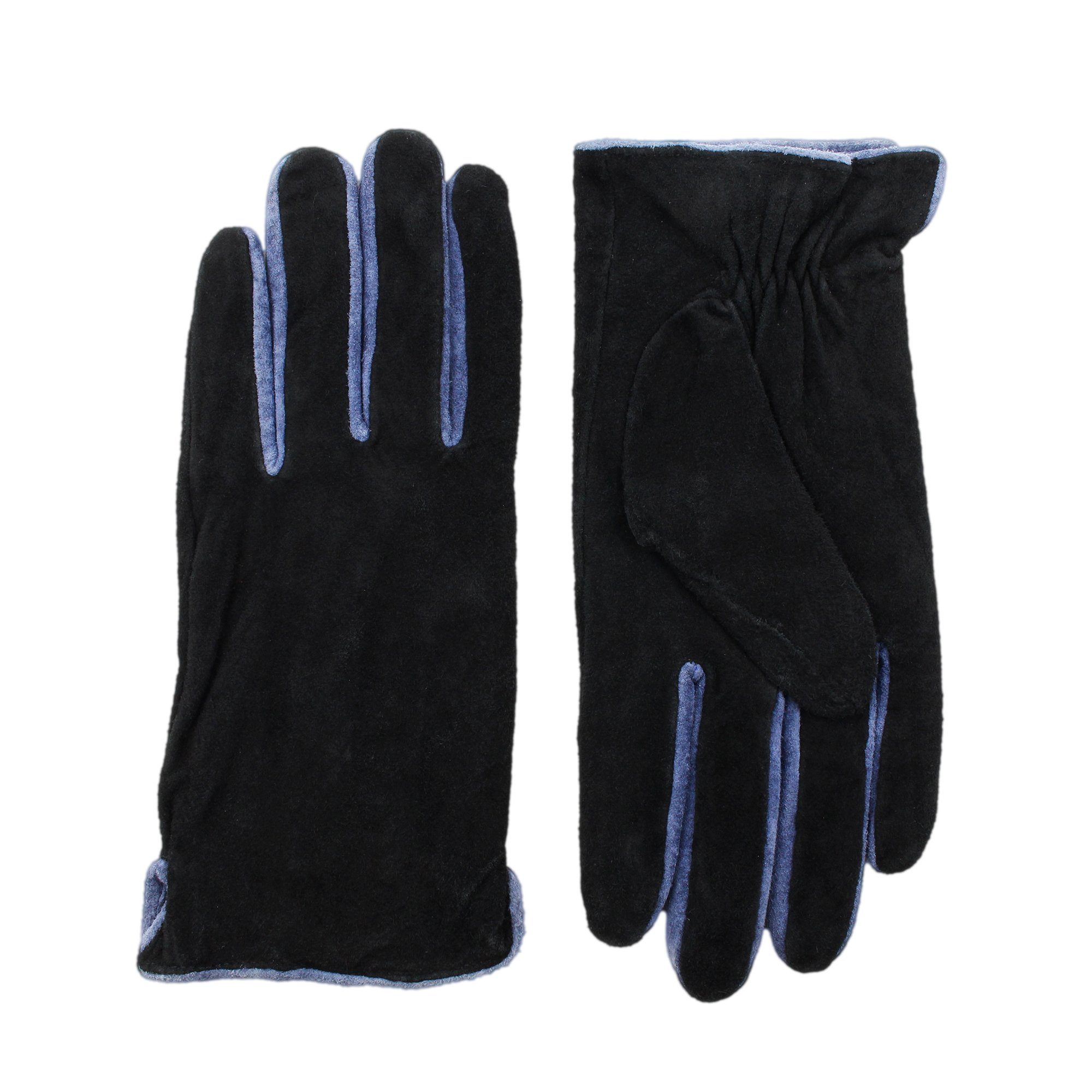 ZEBRO Lederhandschuhe Velourleder Handschuh