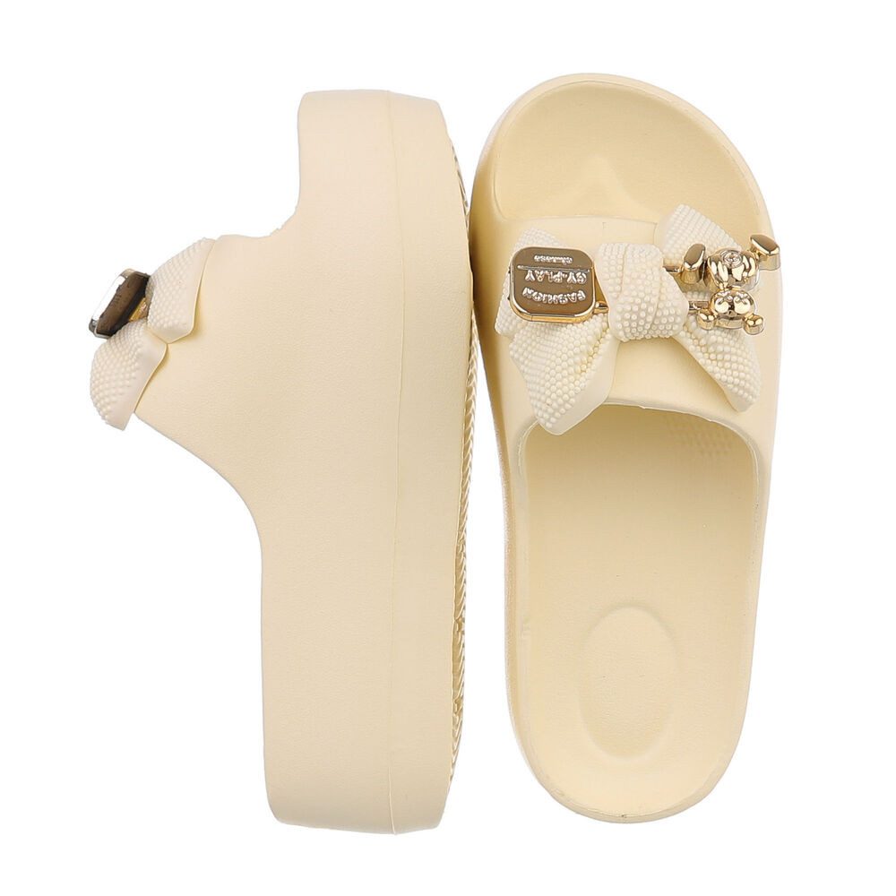 Ital-Design Damen Mules Freizeit Plateausandaletten (86527113) günstig online kaufen