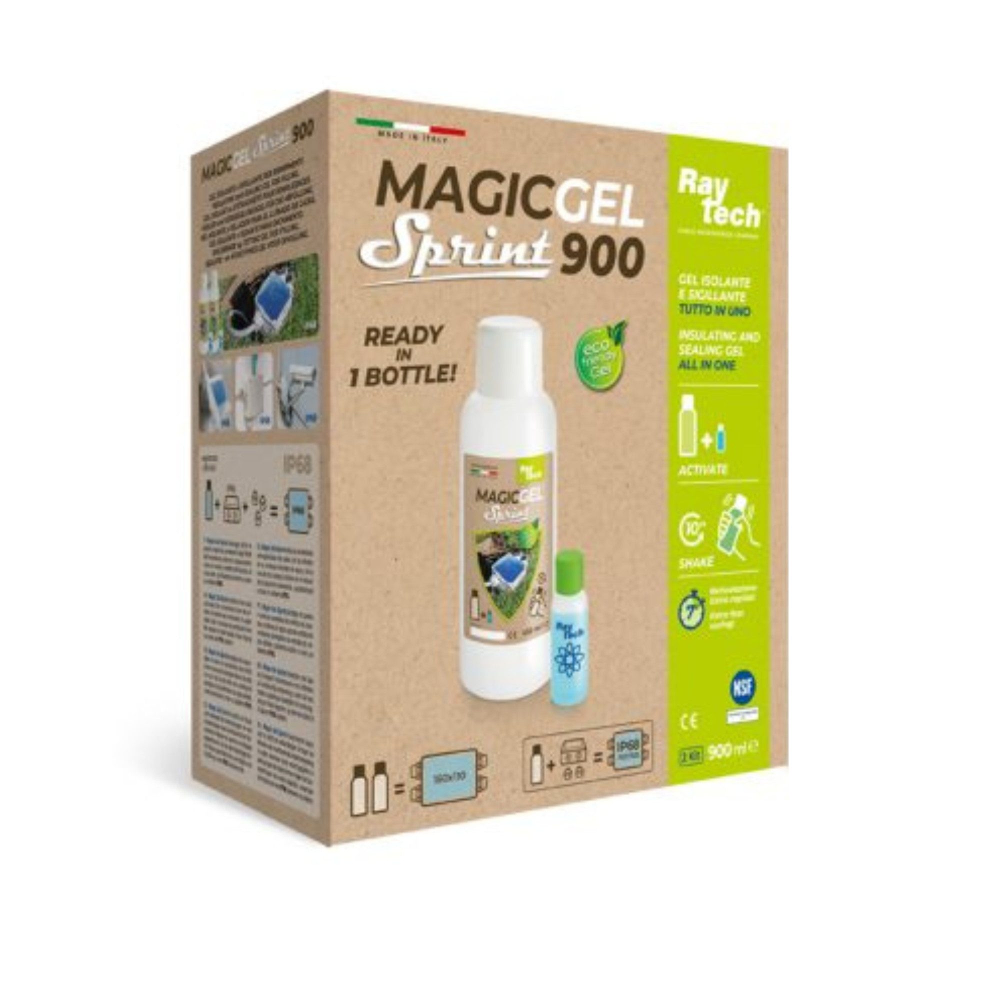 Raytech Gel-Verbindungsmuffe Magic Gel Sprint 900 ml