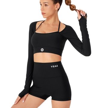 YEAZ Yogatop CLUB LEVEL long top (1-tlg) Perfekt für Workouts, Yoga, Fitness & Joggen