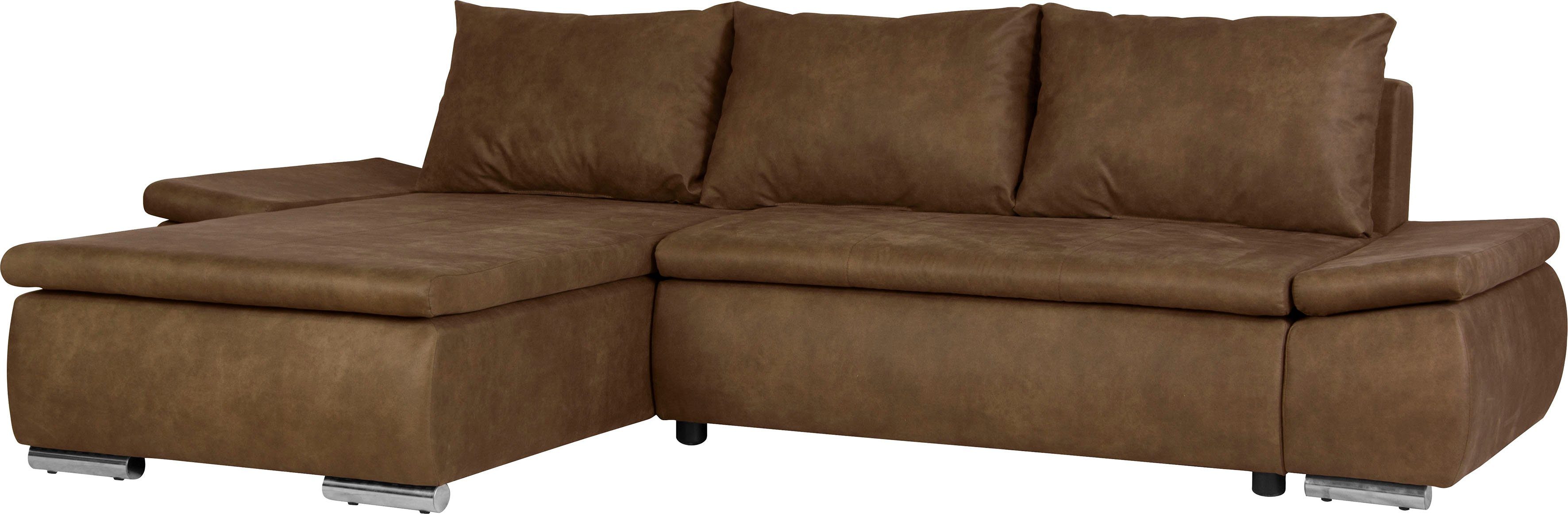 Home affaire Ecksofa Acra L-Form, mit günstig online kaufen