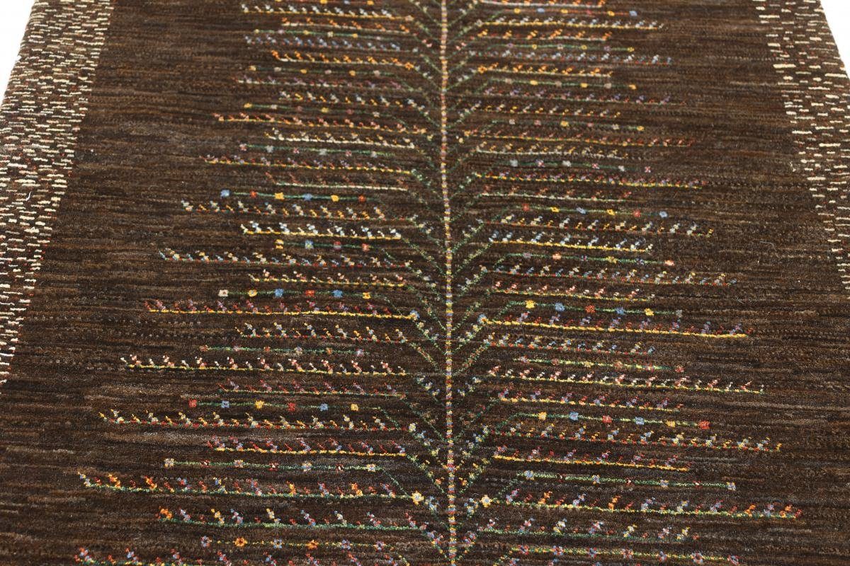 Orientteppich Perser Gabbeh Loribaft Nature Handgeknüpfter 116x180 Höhe: rechteckig, Trading, 12 Moderner, Nain mm