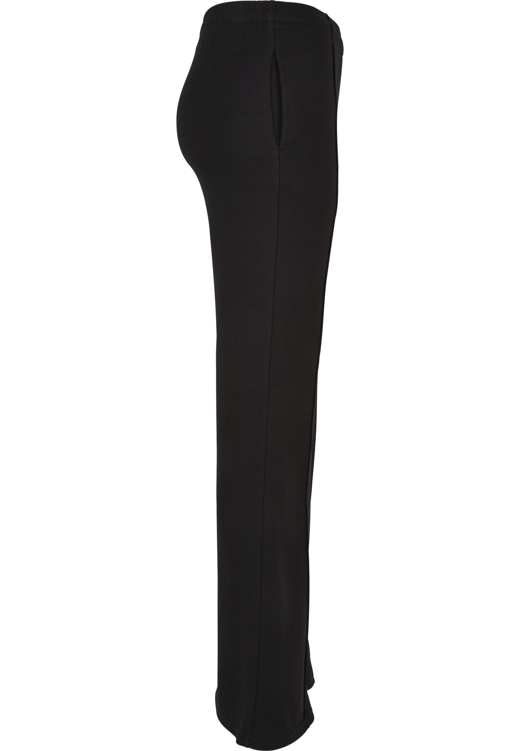 URBAN CLASSICS Sweathose Urban Classics Damen Ladies Flared Pin Tuck Terry Pants (1-tlg)
