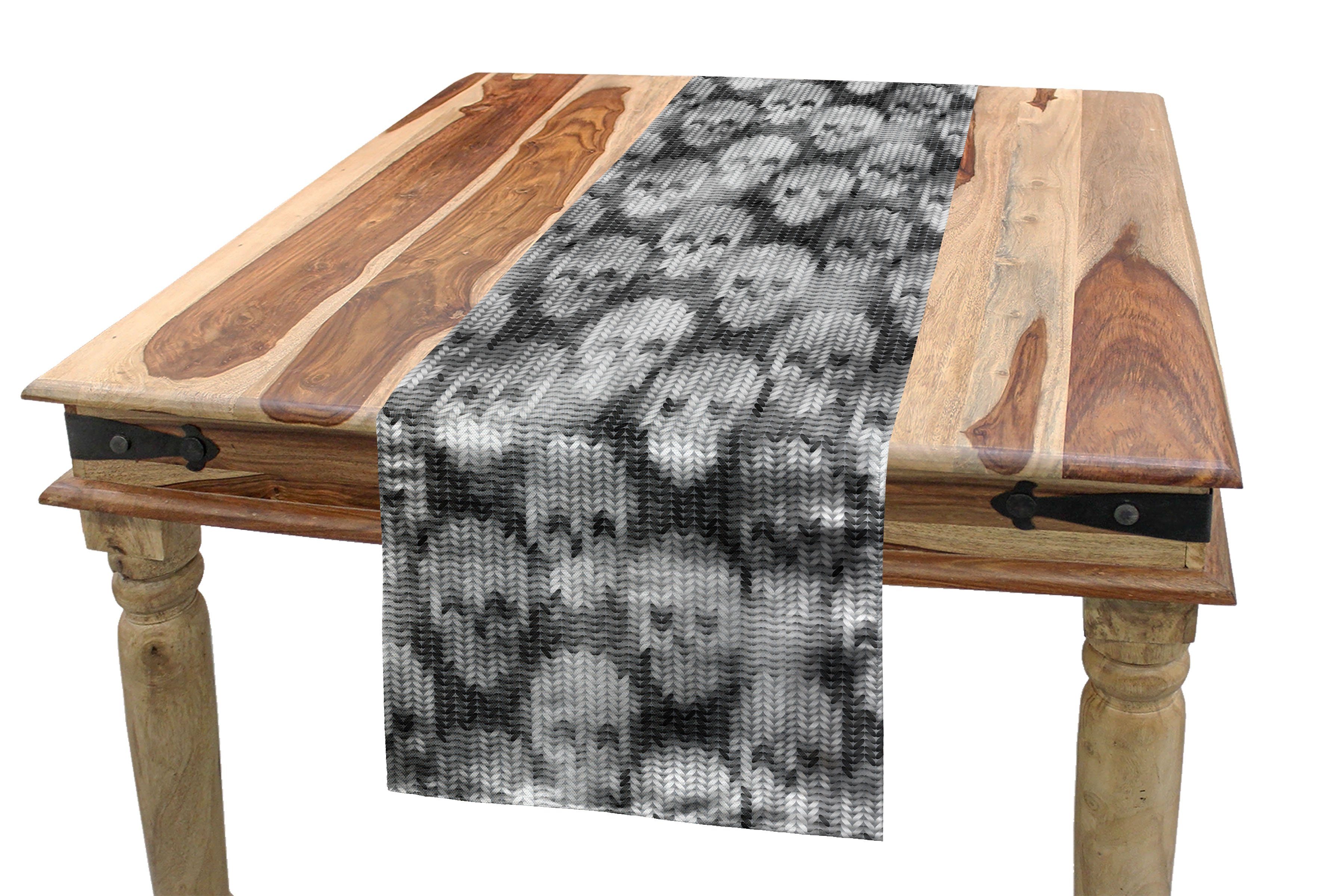Abakuhaus Tischläufer Esszimmer Brainpan Weiß Rechteckiger Grau Küche und Tischläufer, Dekorativer Kopf