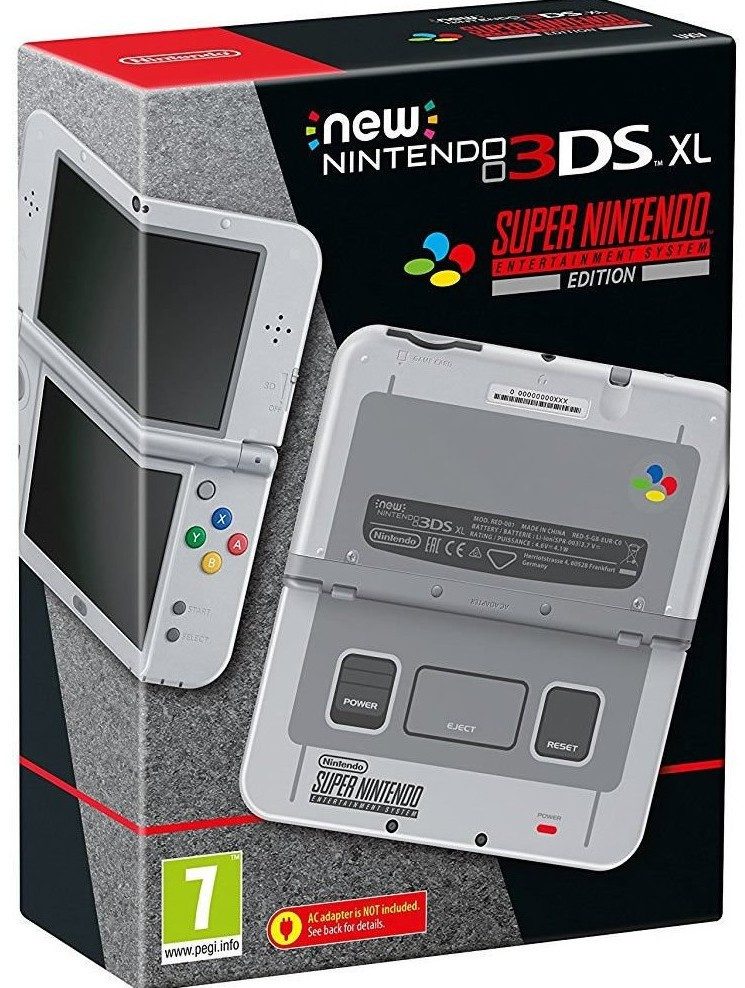 New 3DS XL Konsole DS 3DS Limited Zelda Samus SNES Hyrule Pokemon usw
