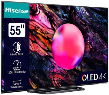 Hisense 55A85K OLED-Fernseher (139 cm/55 Zoll, 4K Ultra HD, Smart-TV)