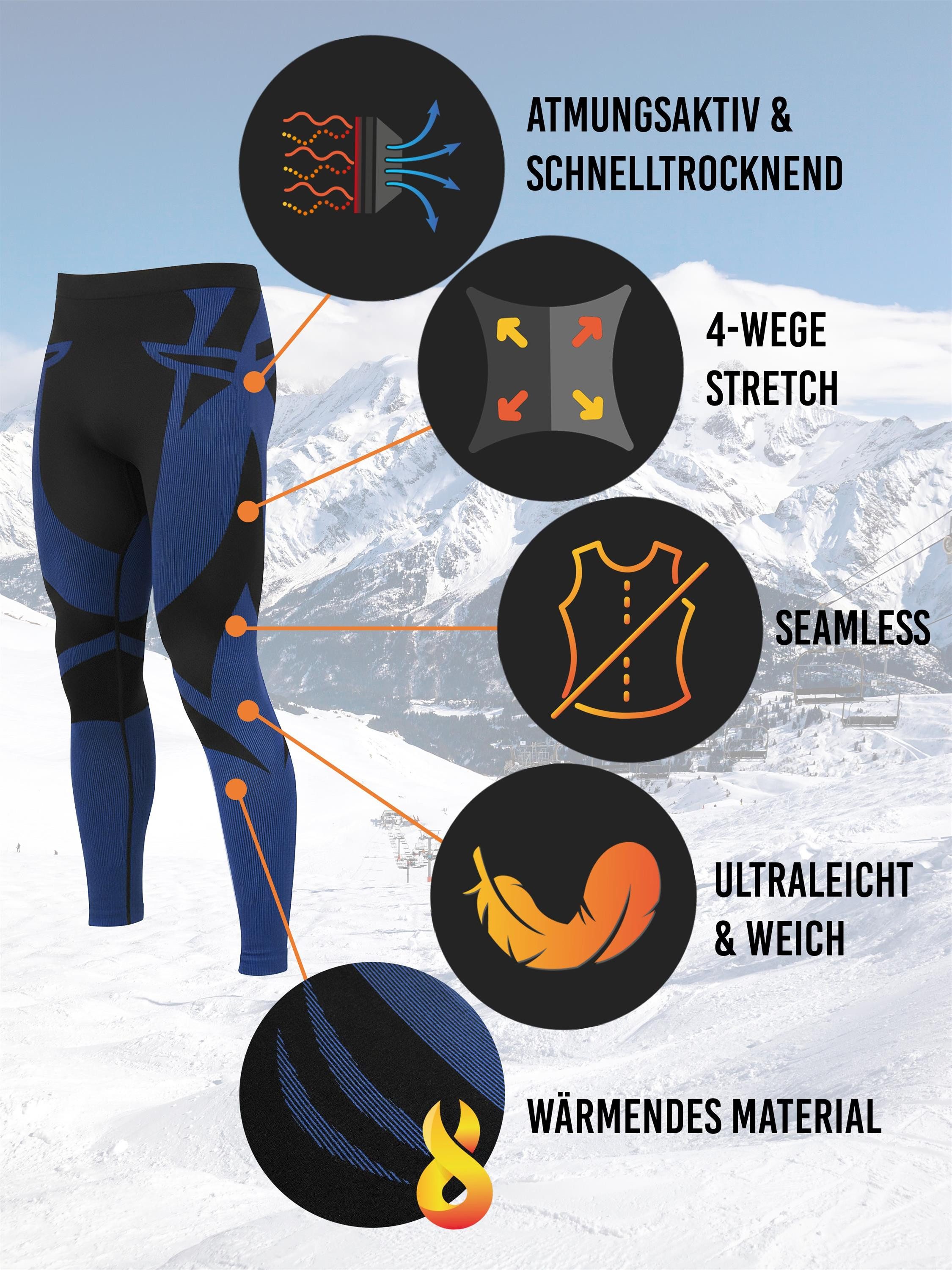 normani Funktionsunterhose 2 x Herren Thermounterhose günstig online kaufen