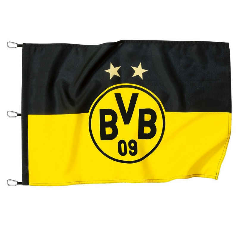 BVB Fahne »BVB-Hissfahne (150 x 100 cm)« (Packung, 1-St)