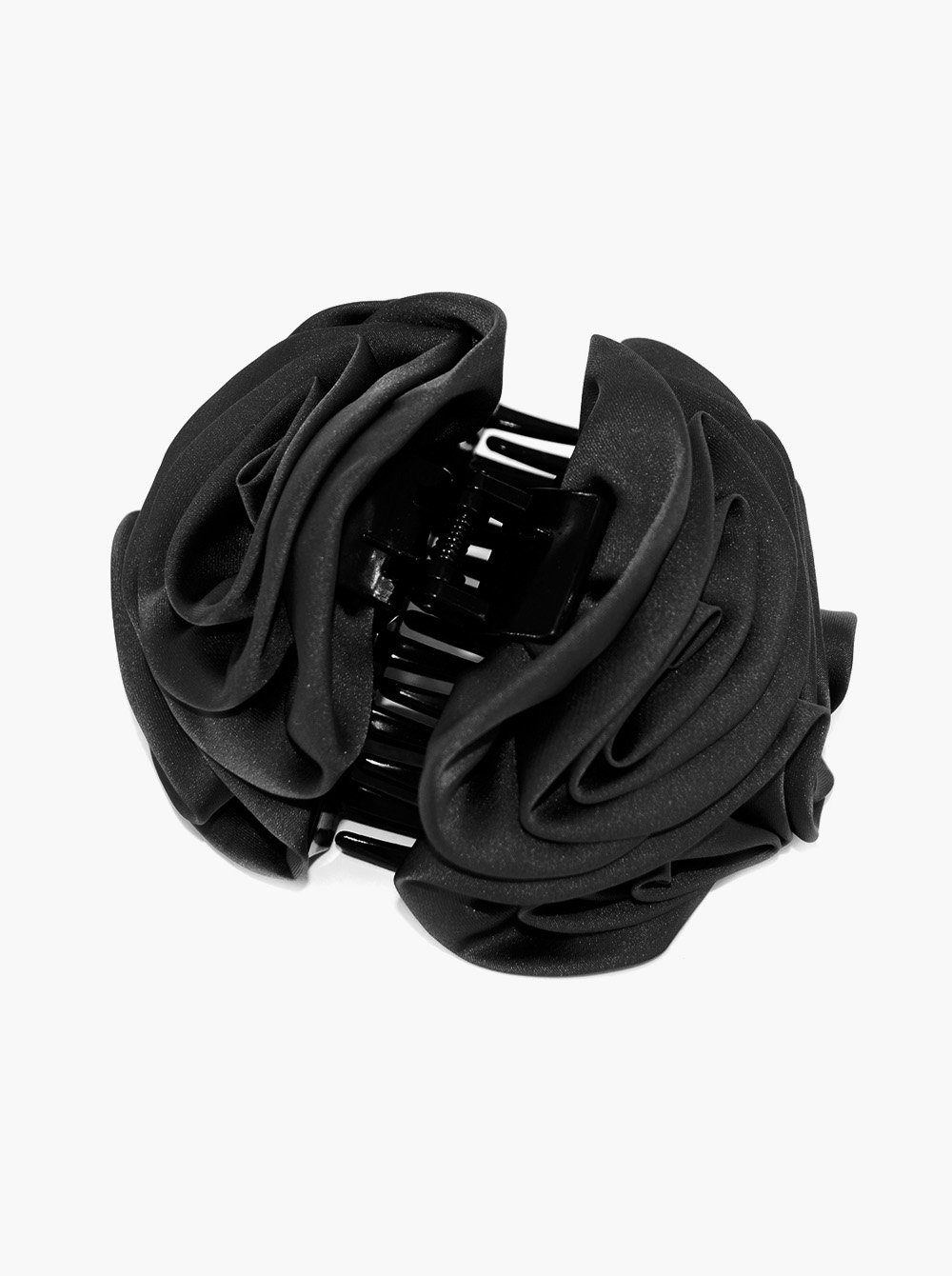 axy Haarklammer Haarkrallen mit 6 Satinrosen, Wunderschön Blumen Haarkrallen Damen Haarschmuck