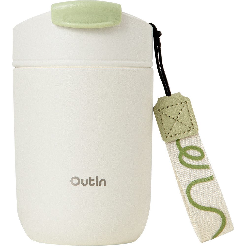 OutIn Isolierkanne OutIn Travel Tumbler Vakuumbecher Weiß OT-TUM-01-SW