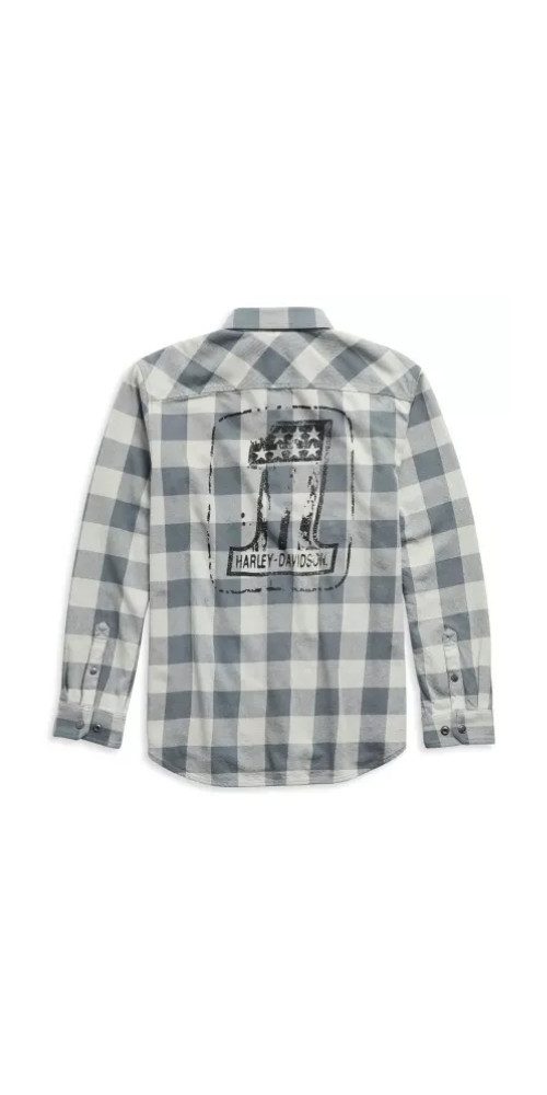 HARLEY-DAVIDSON Langarmhemd Hemd #1 Logo