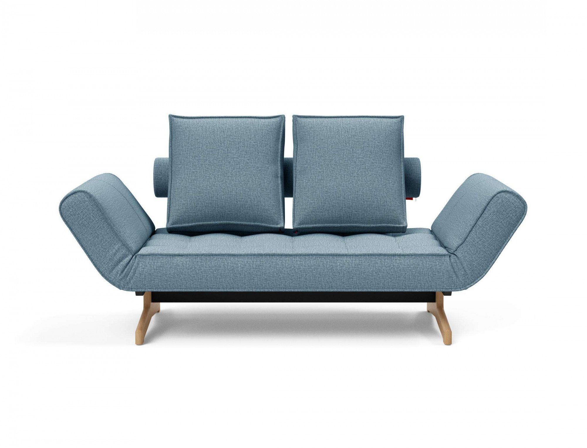 INNOVATION LIVING ™ 3-Sitzer Ghia Schlafsofa, Couch mit Wohlfühl-Faktor, OTTOs Choice, eine große Liegefläche mit geringer Stellfläche, beidseitig abklappbar