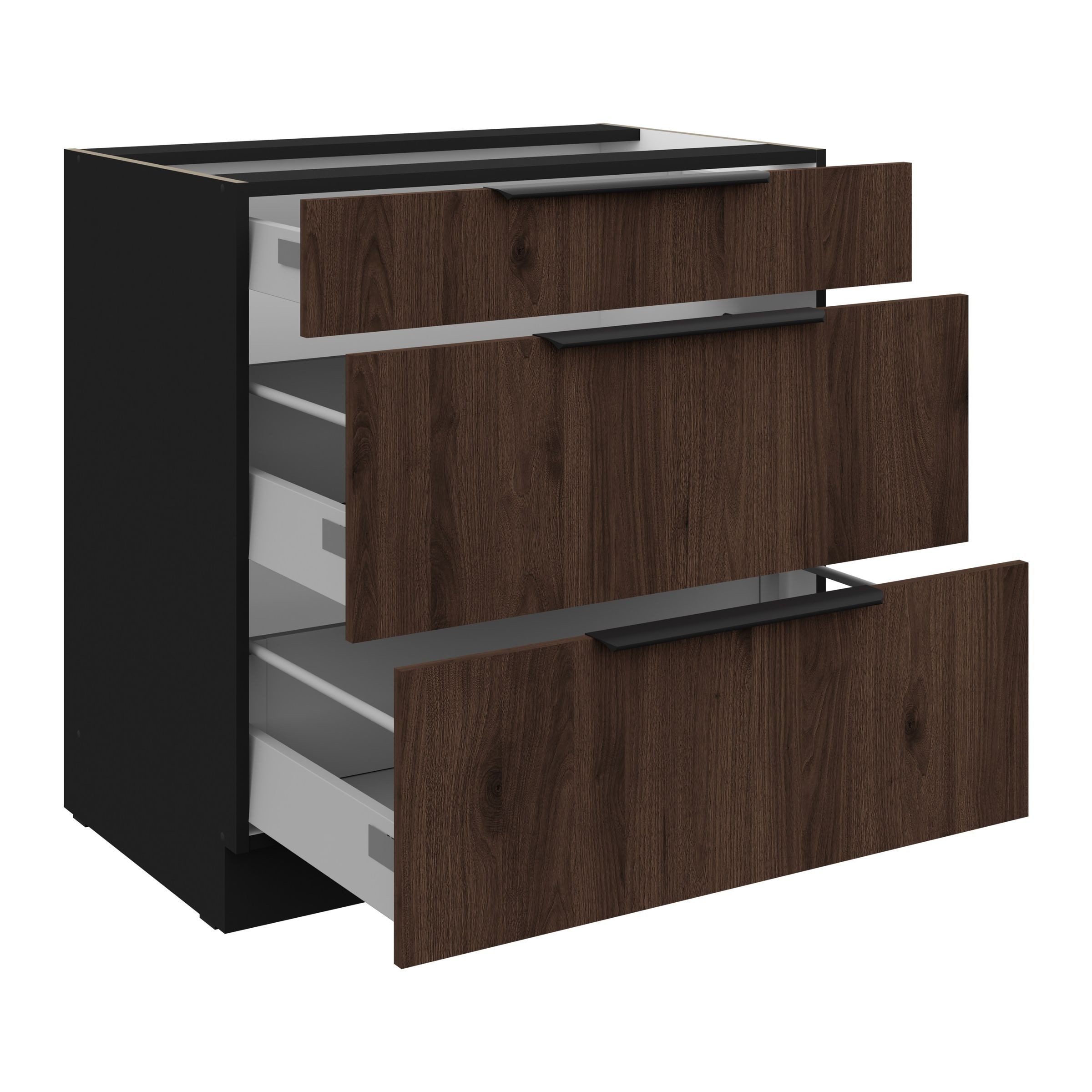 Küchen-Preisbombe Auszugsunterschrank 80 cm Küche MONZA günstig online kaufen