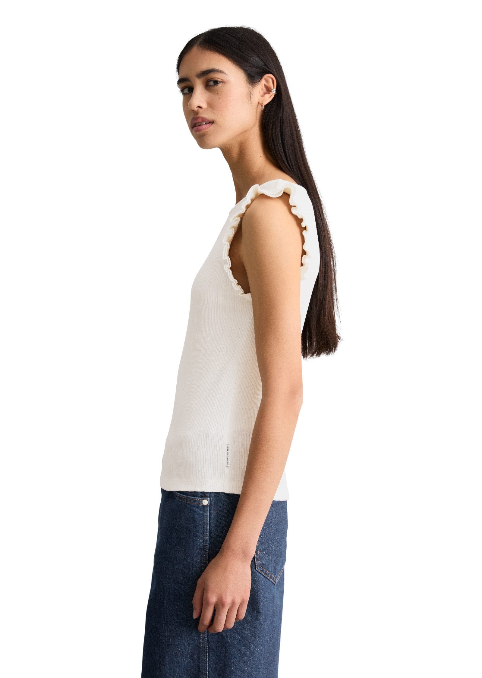 Marc O'Polo DENIM T-Shirt aus Bio-Baumwolle-Mix