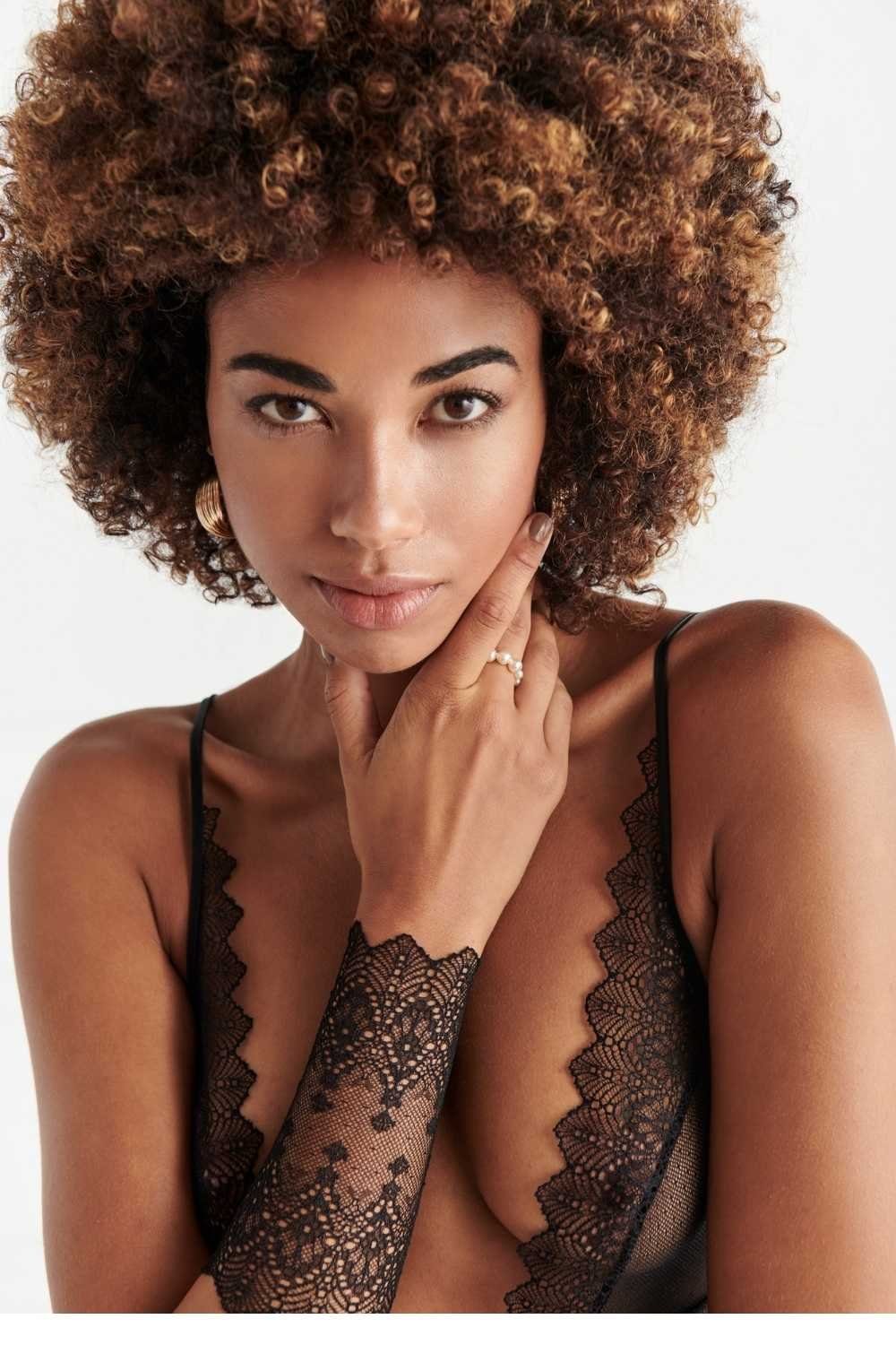 Bracli Abendhandschuhe Geneva GLOVE schwarz sexy