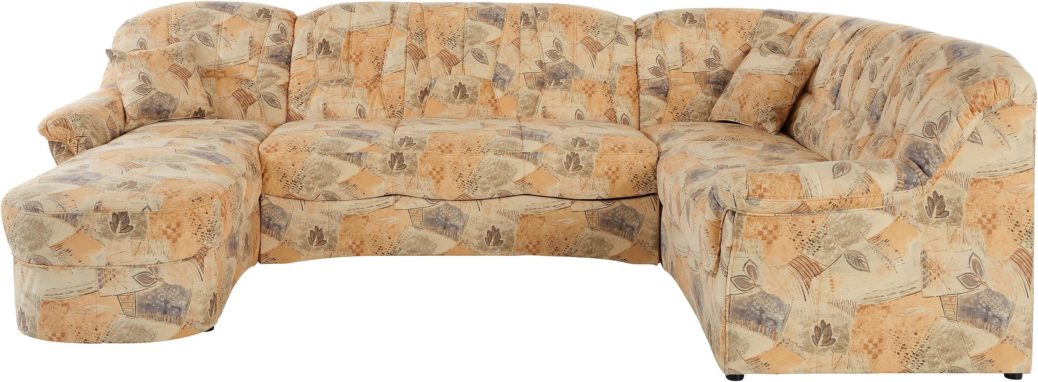 DOMO collection Wohnlandschaft Bahia mit viel Platz, Breite 308cm, zeitloses Design, U-Form, wahlweise mit Bettfunktion – Bild 2 von 5