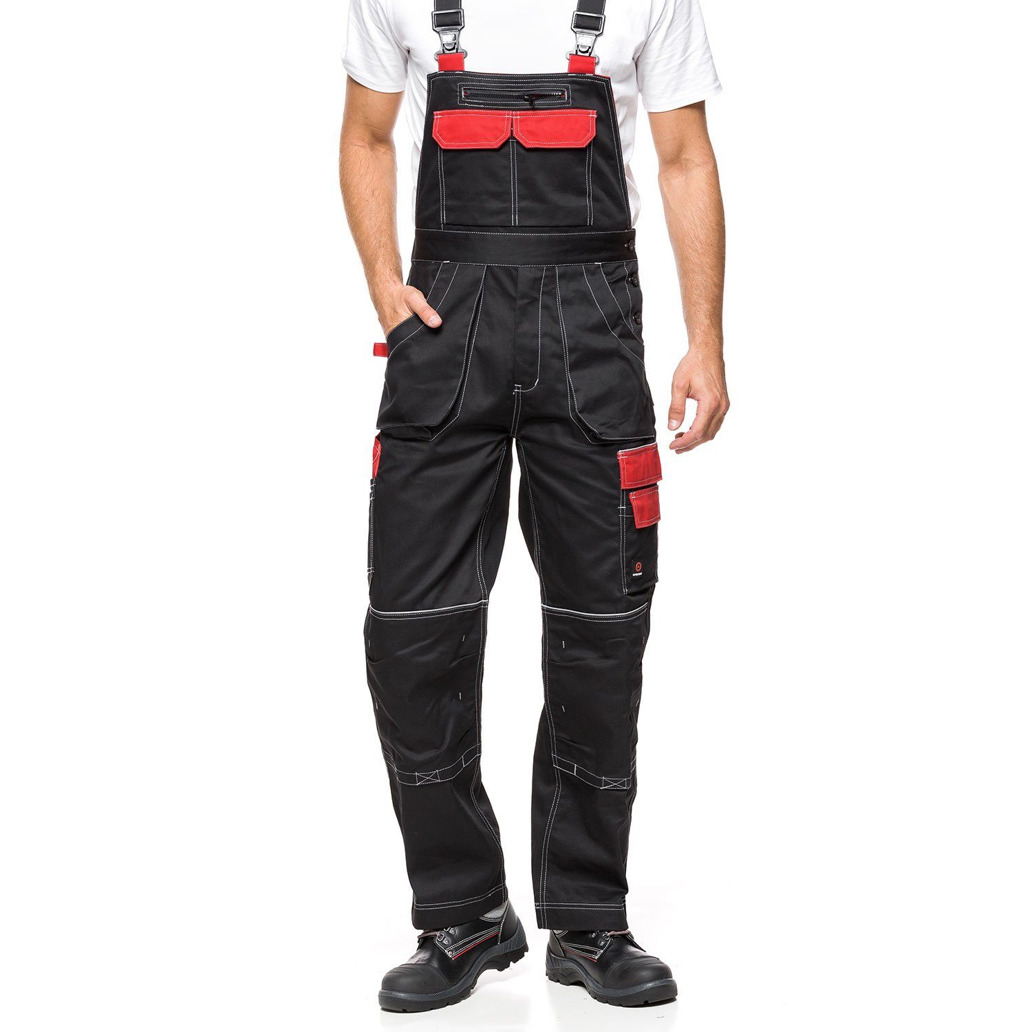 Avacore Arbeitslatzhose Helios Zwei- & Dreifachnähte, Wasserdichte Cordura-Verstärkung