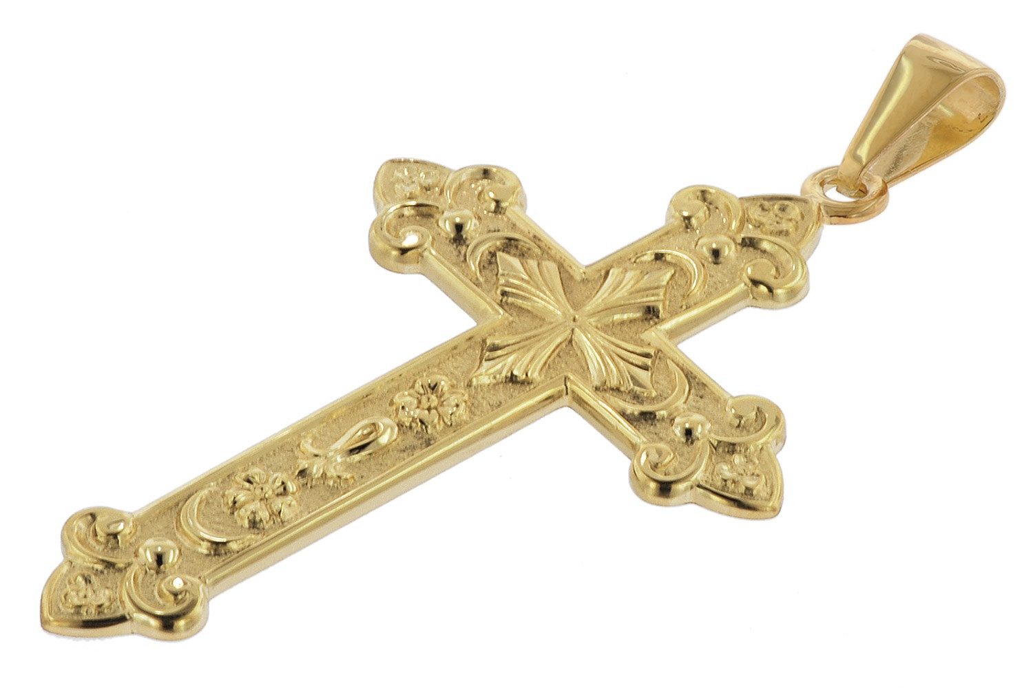 trendor Kette mit Anhänger Herren-mit orthodoxem Gold auf Silber 925 günstig online kaufen