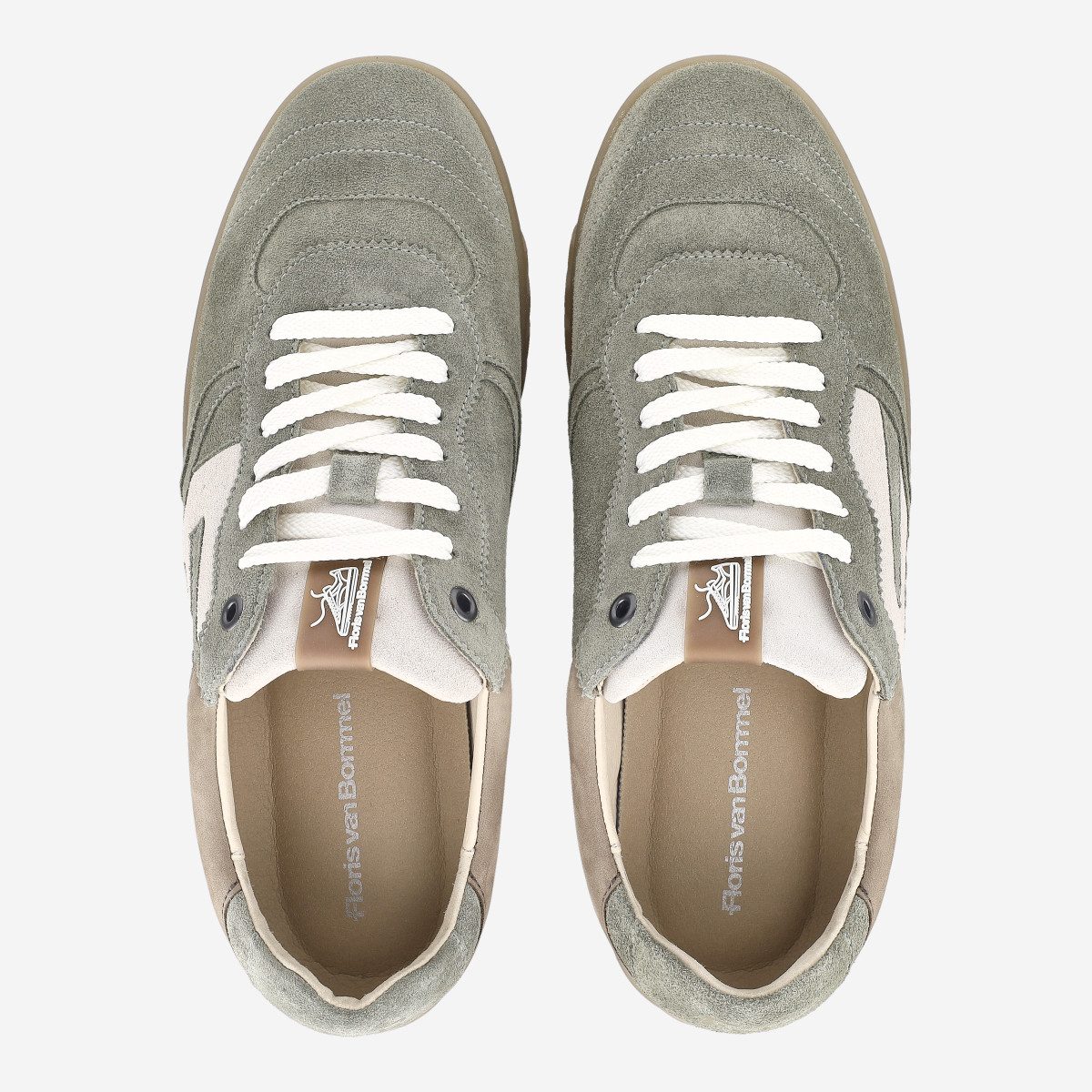 Floris van Bommel Floris van Bommel De Zaler, Sneaker, Grün, Herren Sneaker
