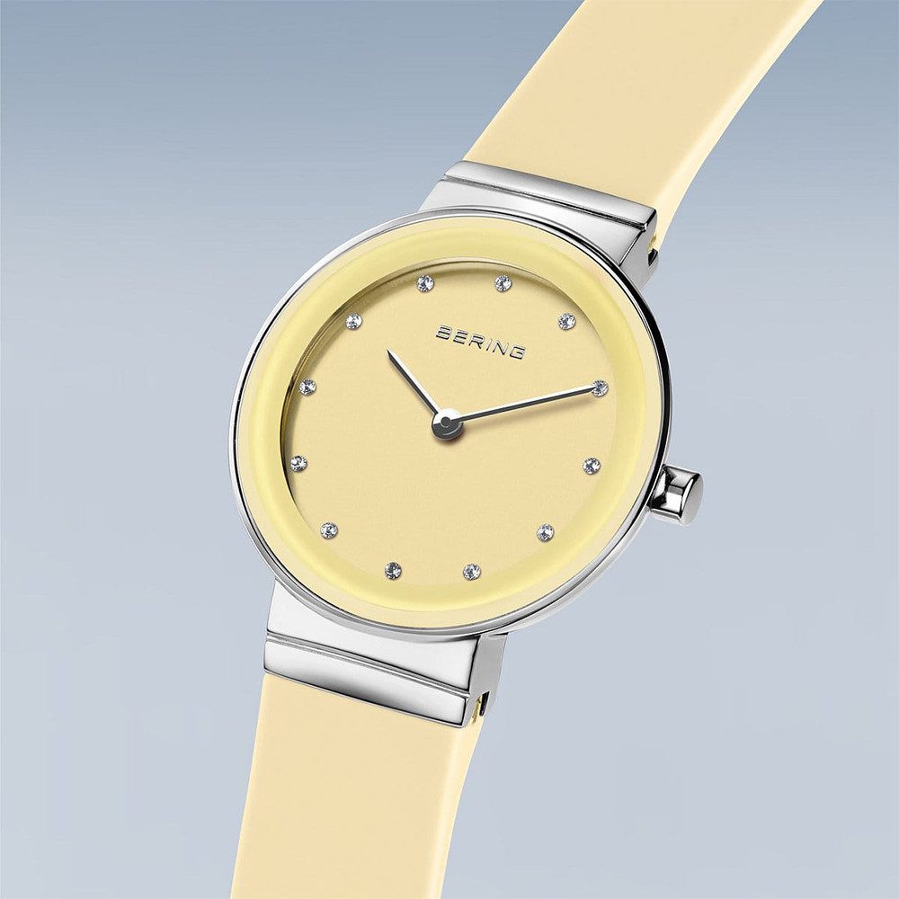 Bering Quarzuhr Bering Classic silber glänzend 10129-600 10129-600, Hochwertiges Produkt mit zeitlosem Design, sorgfältiger Verarbeitung