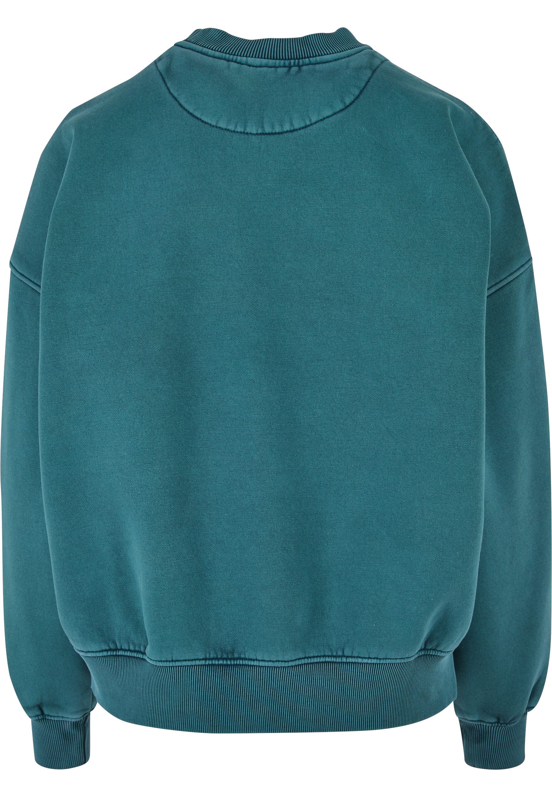URBAN CLASSICS Sweater Urban Classics Damen Ladies Oversized Stone Washed Crewneck (1-tlg)