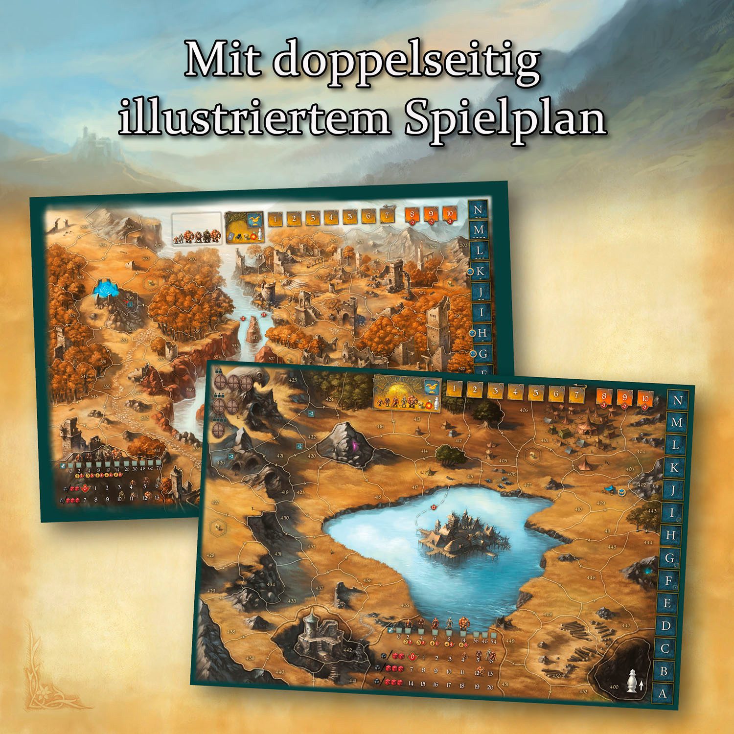 Kosmos Spiel Die Legenden von Andor - Das ferne Land, Strategiespiel