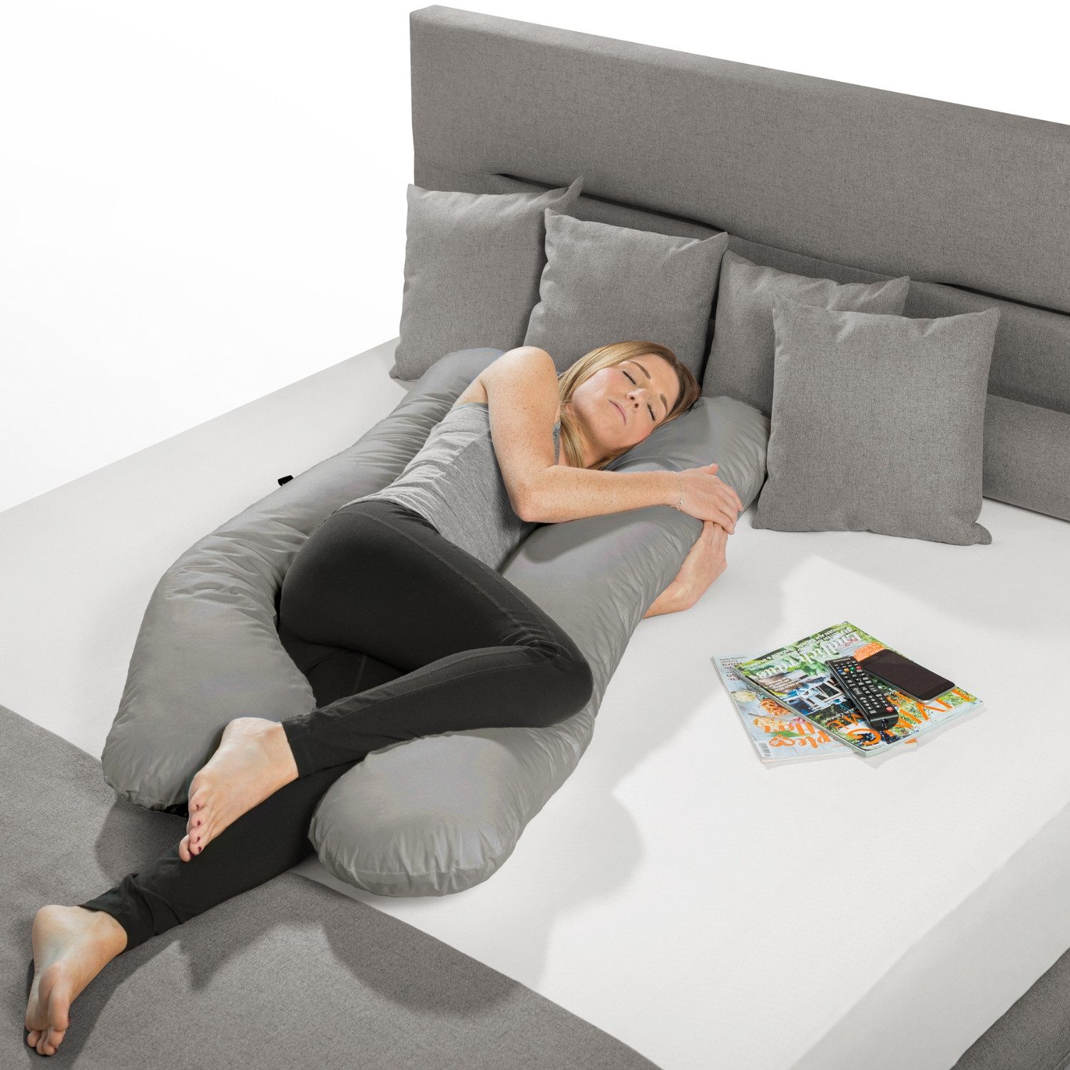 sleepling Stillkissenbezug Bodypillow - Bezug, waschbar bei 60°C, Ersatzbezug ohne Füllung – Bild 4 von 5