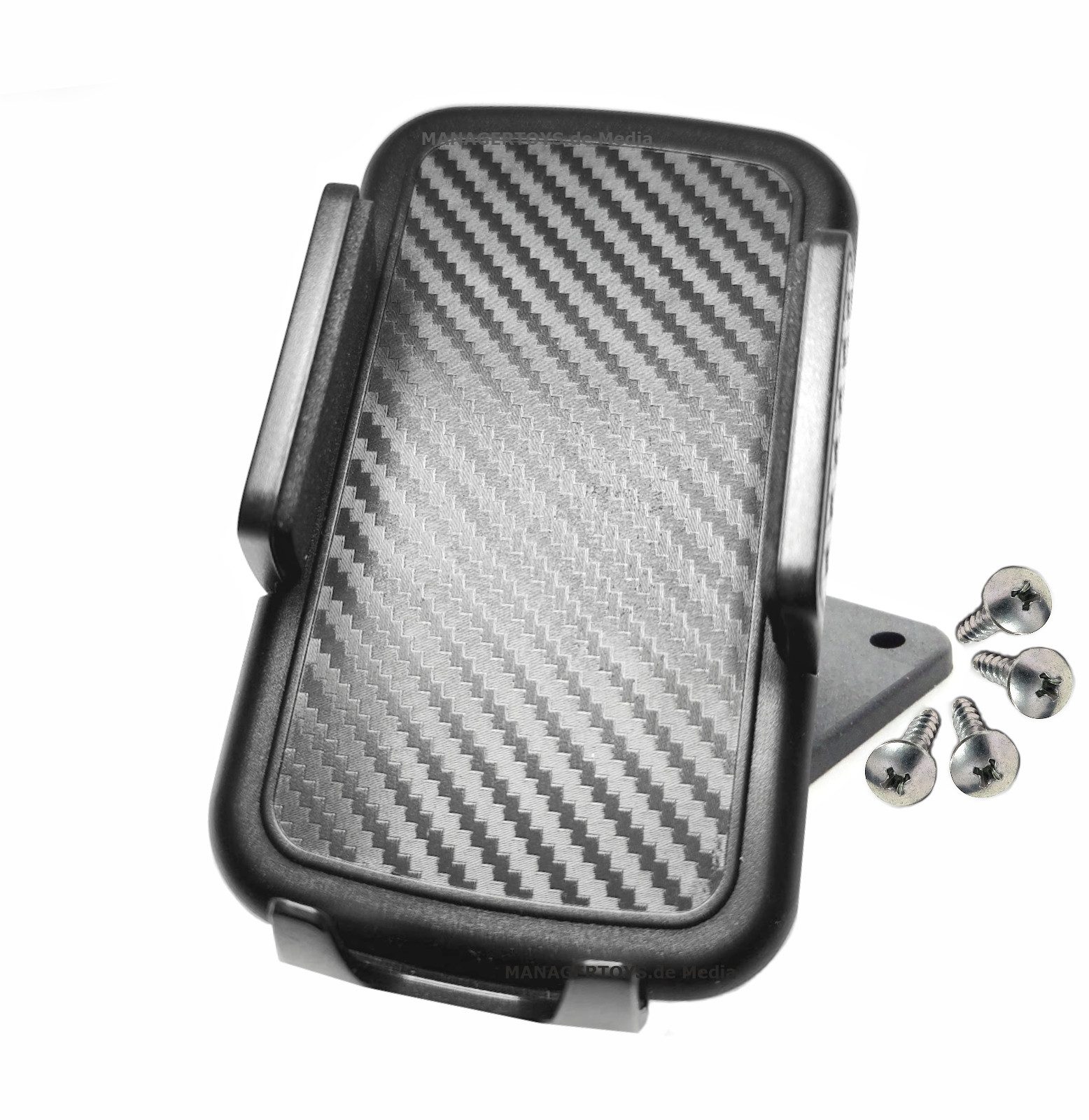 HR GRIP Handy-Halterung Universal Smartphone Handy Auto Sockelhalter Halterung zum schrauben
