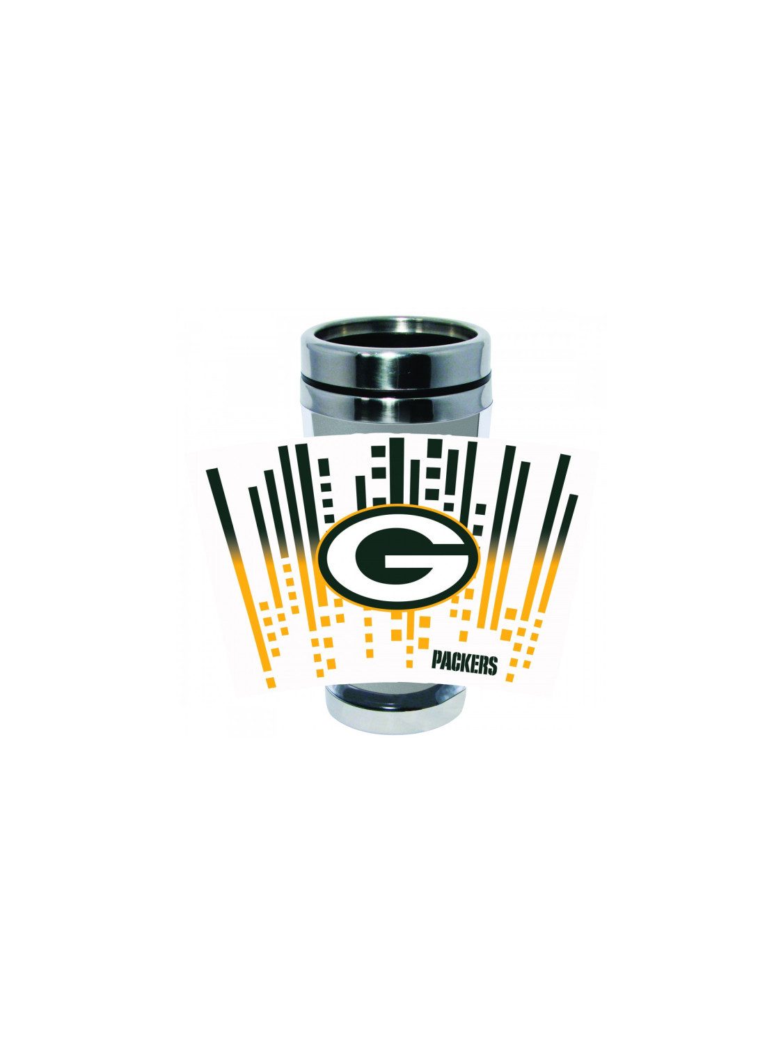 Green Bay Packers Thermobecher Green Bay Packers Stainless Steel Tumbler 475ml