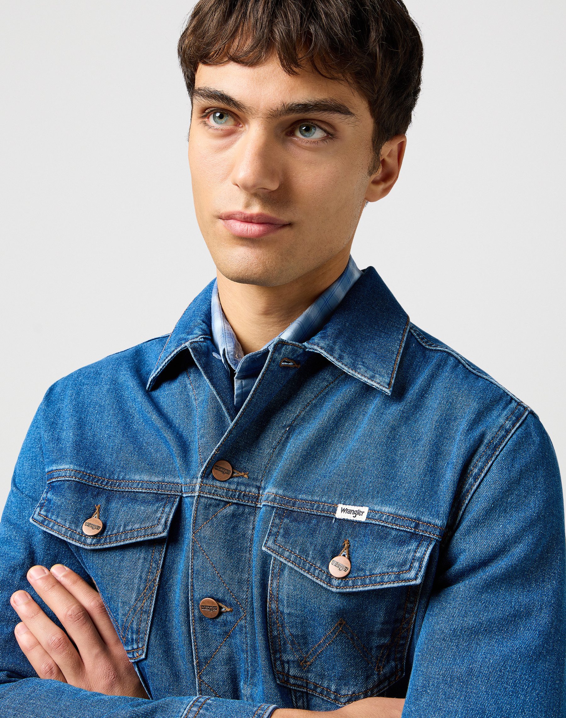Wrangler Jeansjacke WESTERN DENIM JACKET