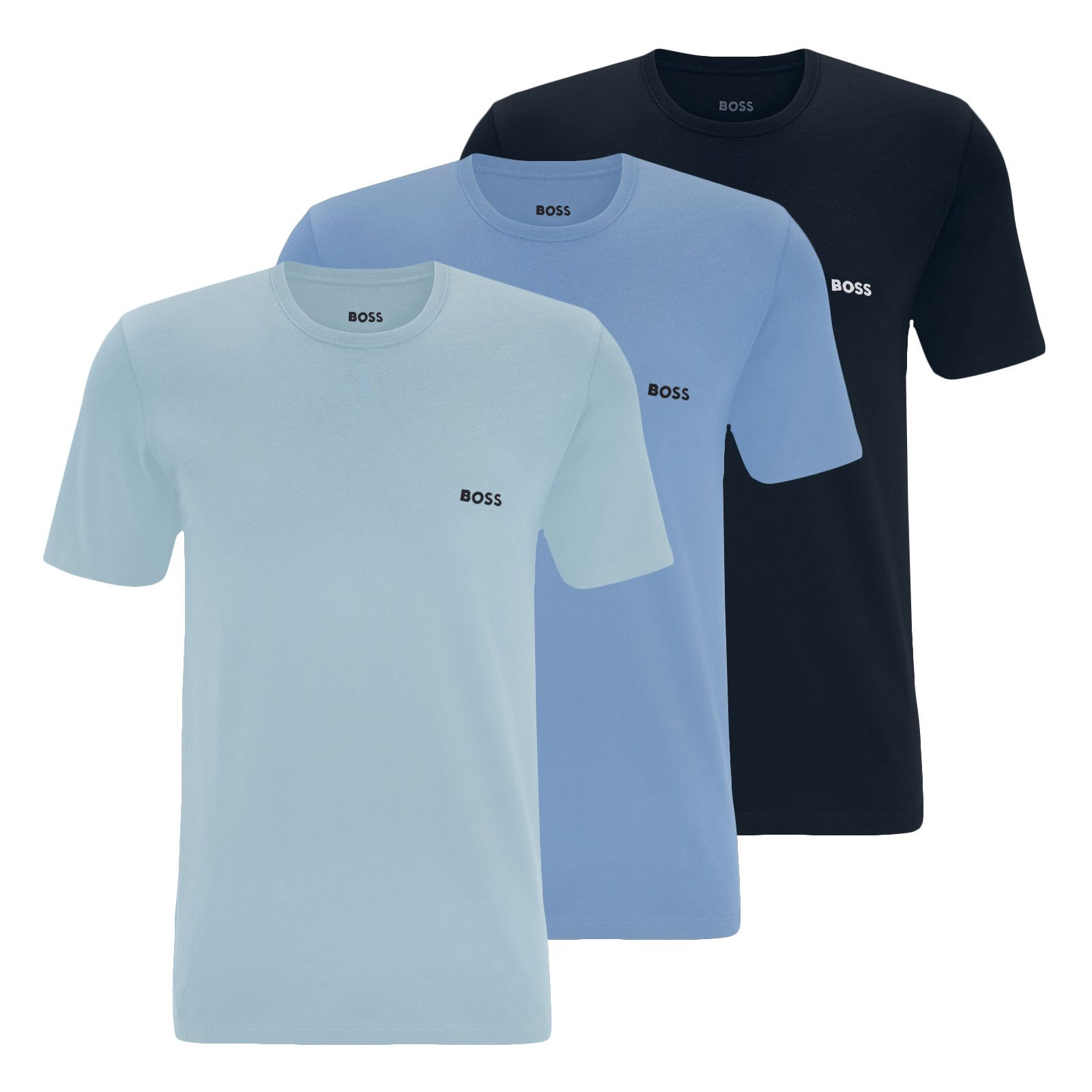 BOSS Unterziehshirt Classic T-Shirt (3-St) mit günstig online kaufen
