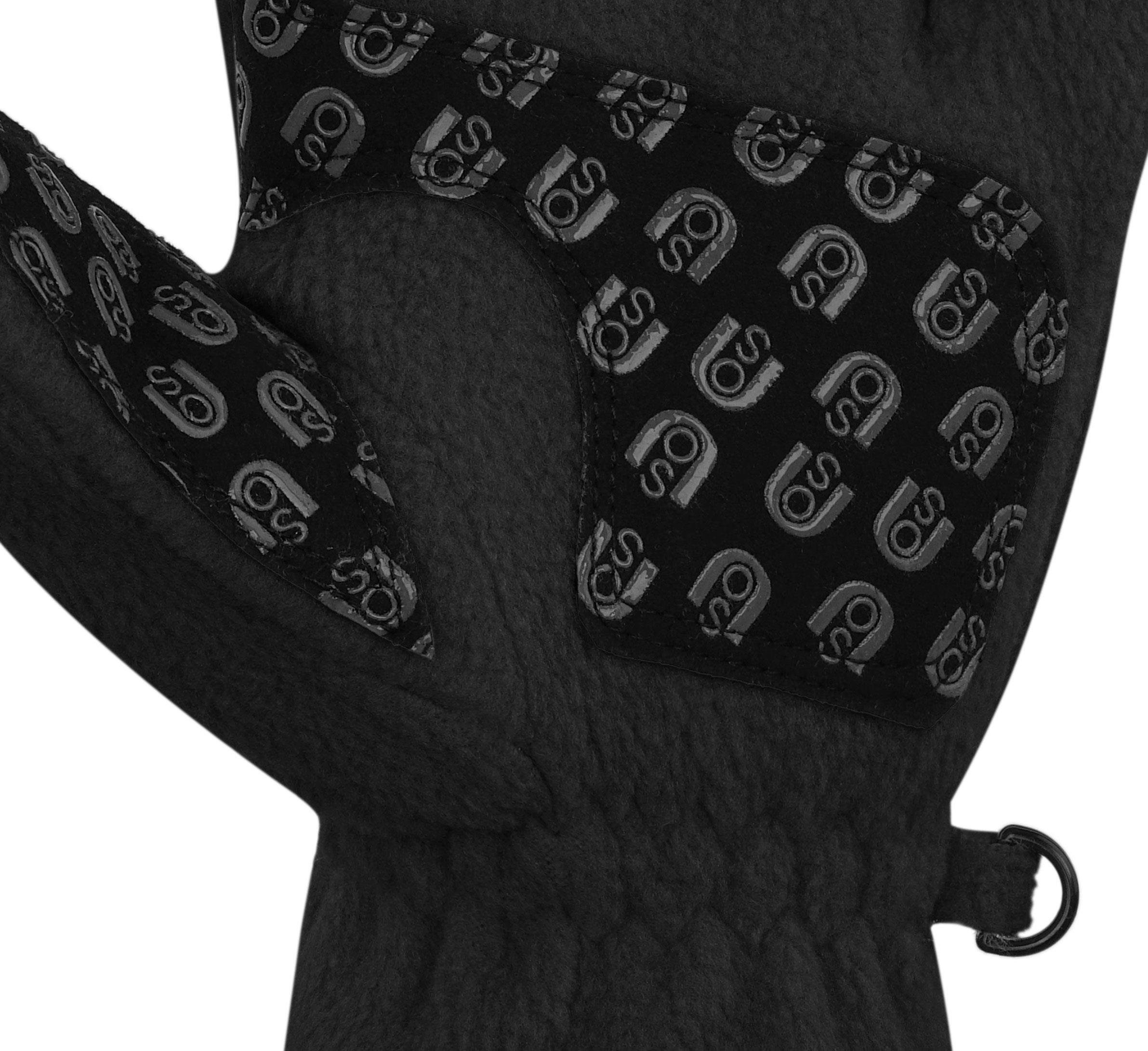 normani Fäustlinghandschuhe Winterhandschuhe Junge verstärkter Mädchen Mississauga Skihandschuhe Handinnenfläche Fleecehandschuhe Kinder mit und Thermohandschuhe Schwarz für Skihandschuhe