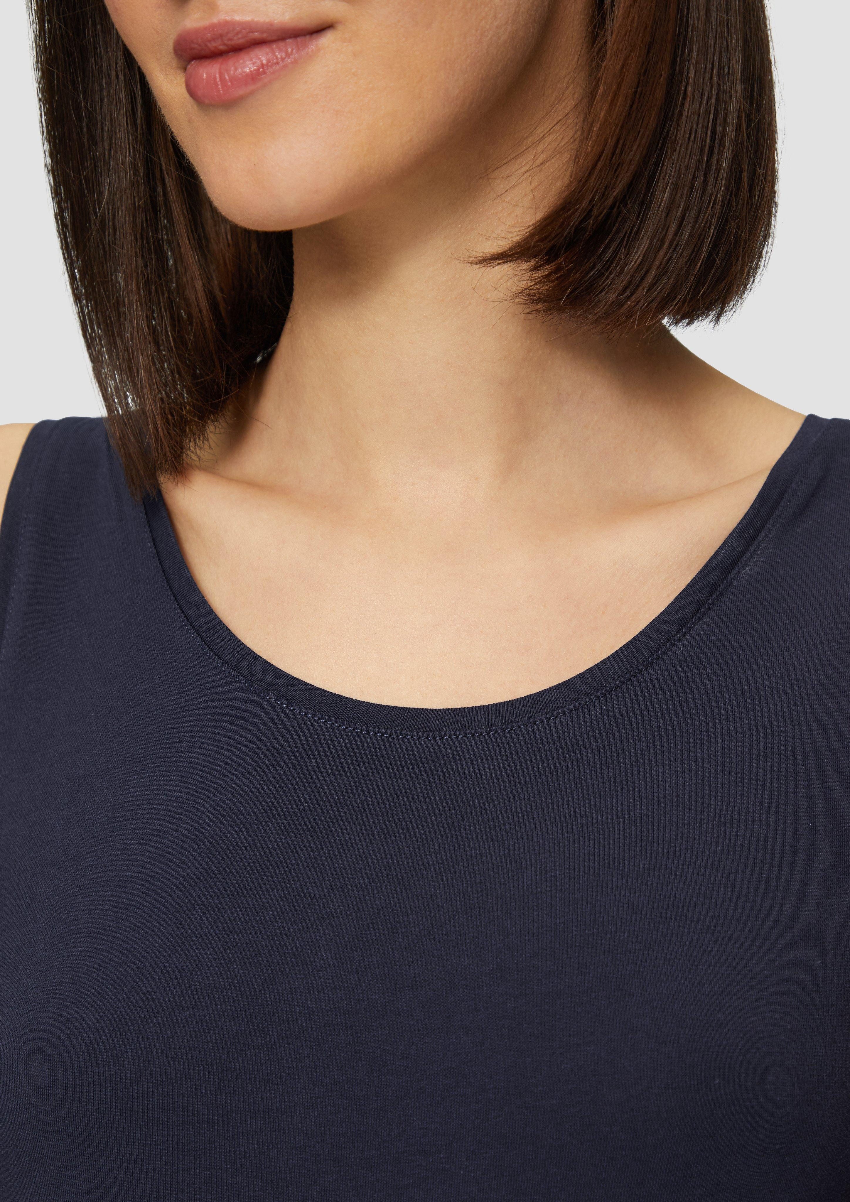 s.Oliver Shirttop Schmal geschnittenes Tanktop aus günstig online kaufen
